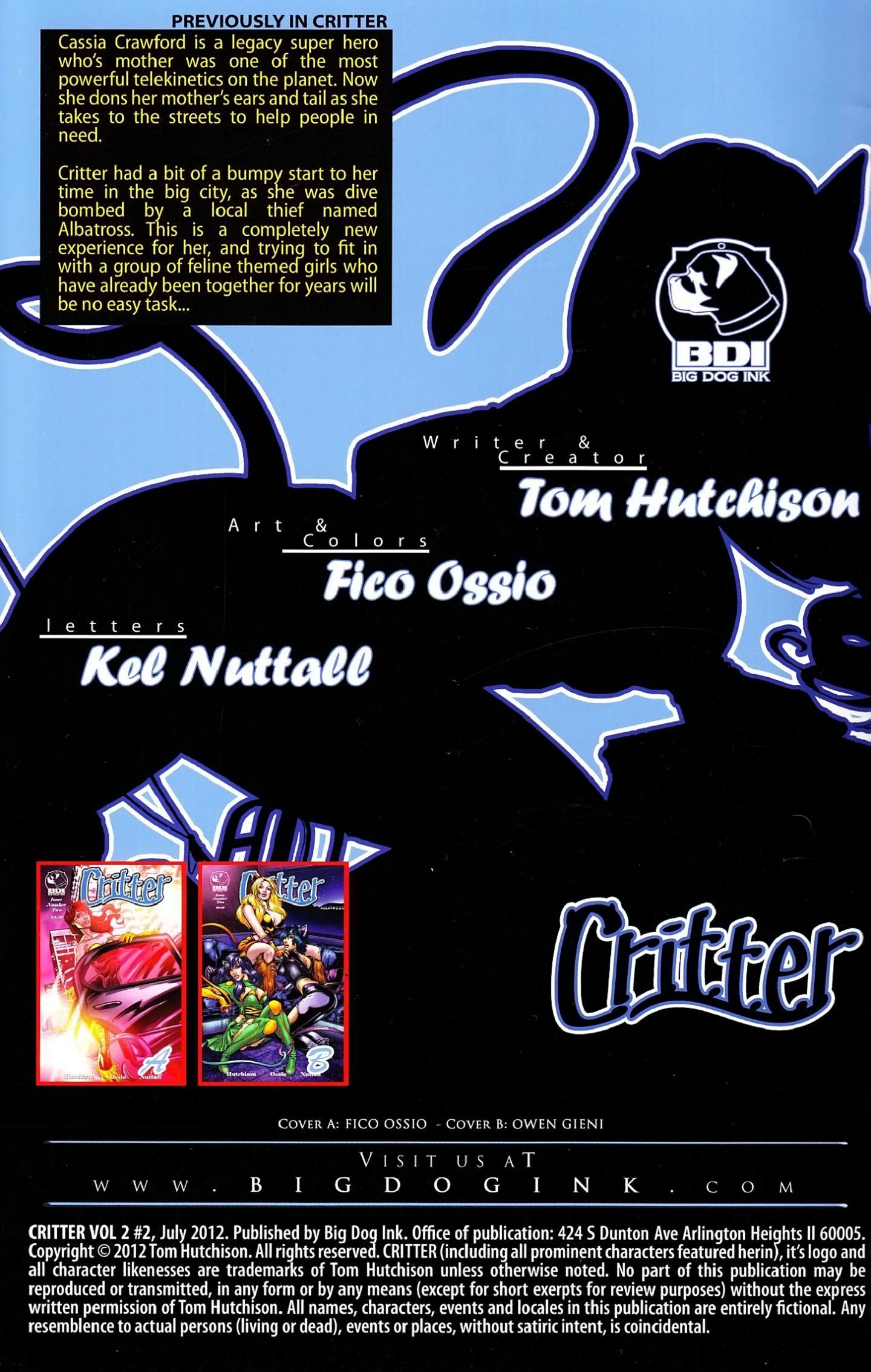 Read online Critter (2012) comic -  Issue #2 - 2