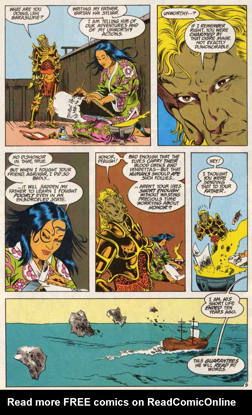 Read online Forgotten Realms comic -  Issue #5 - 5