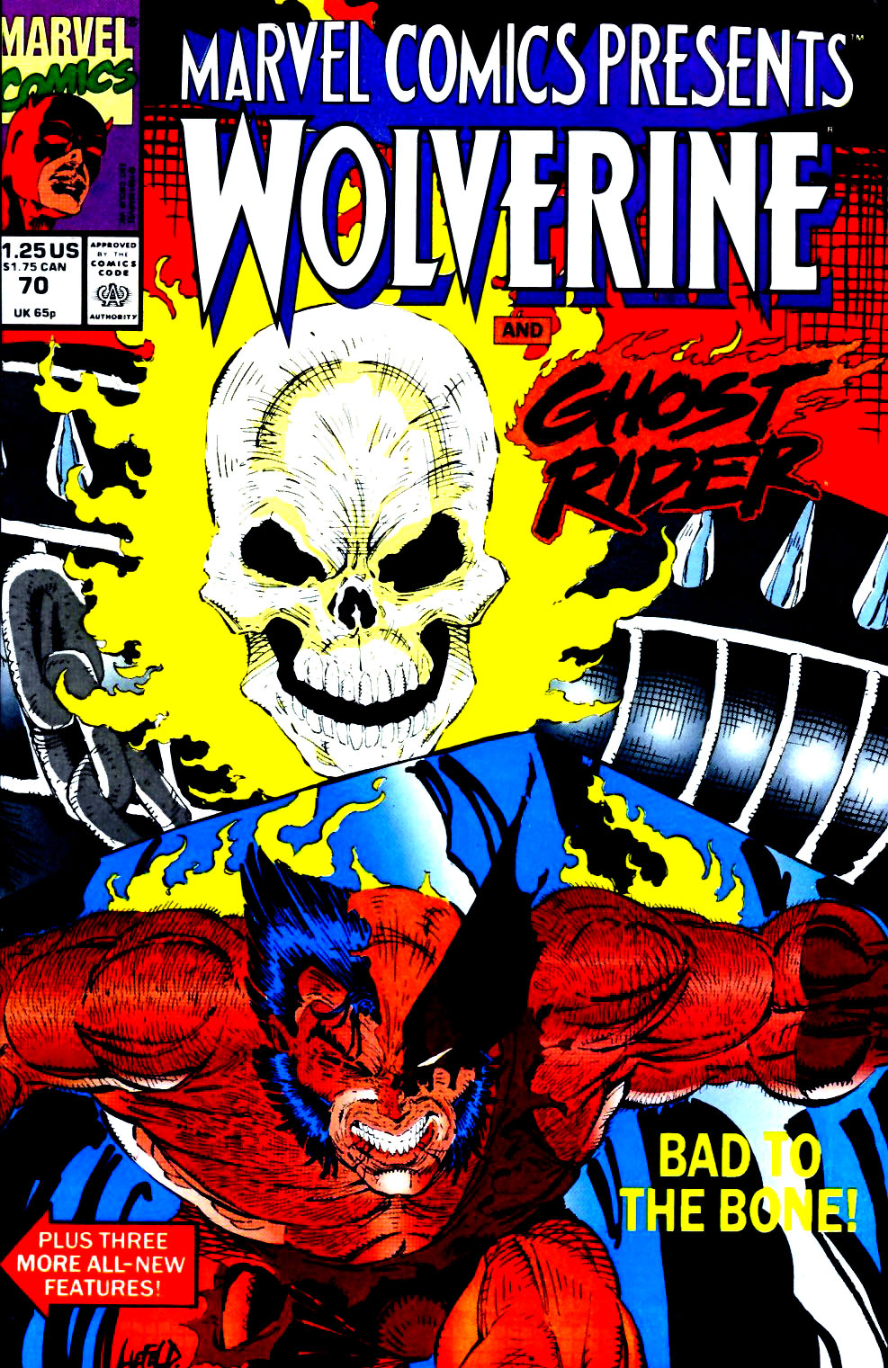 Read online Marvel Comics Presents (1988) comic -  Issue #70 - 1