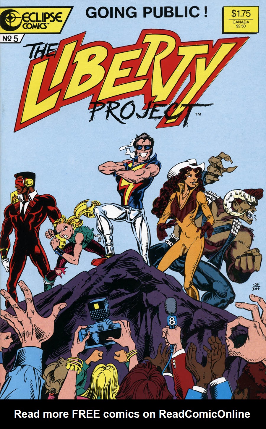 Read online Liberty Project comic -  Issue #5 - 1