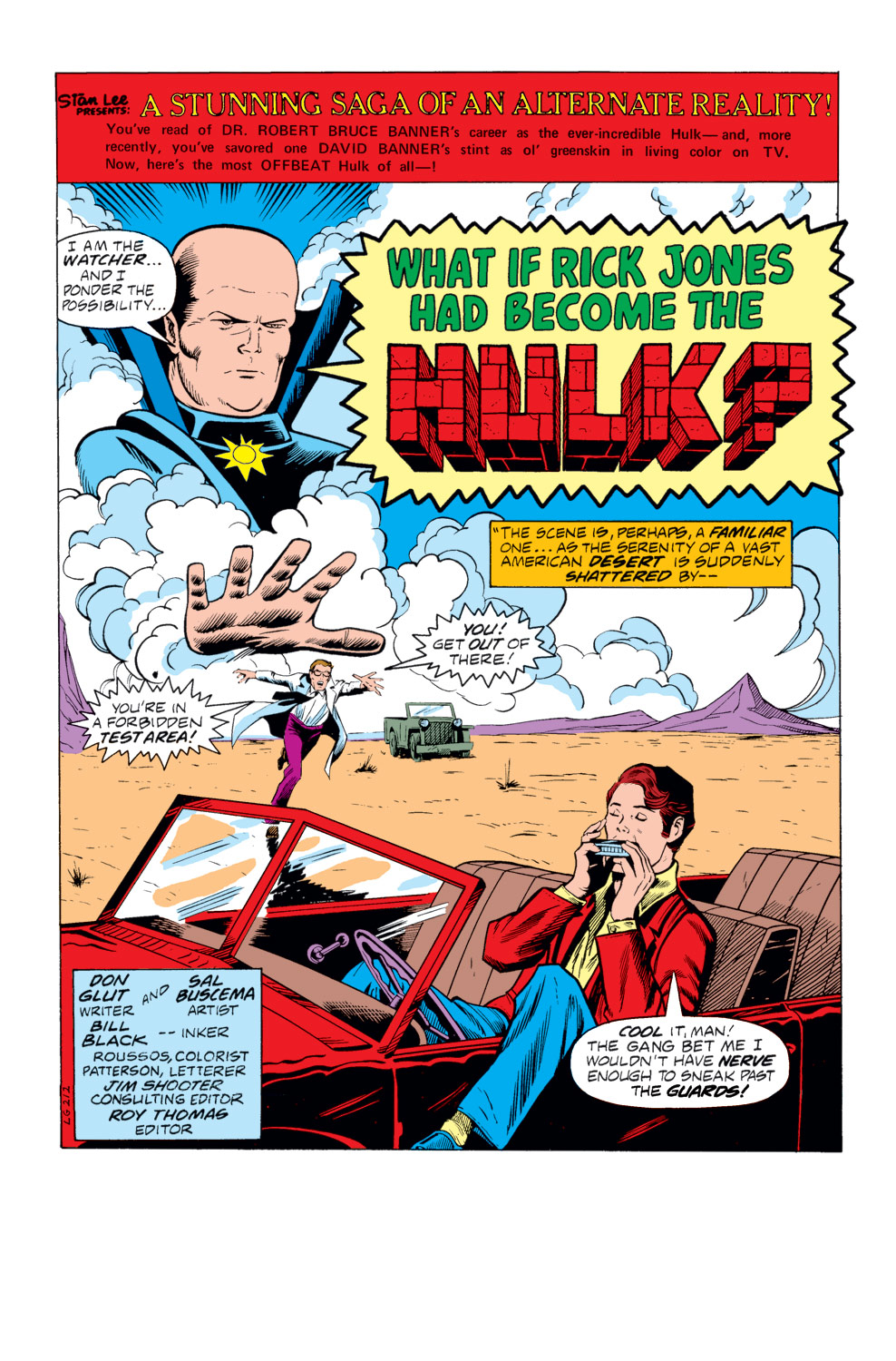 What If? (1977) issue 12 - Rick Jones had become the Hulk - Page 2