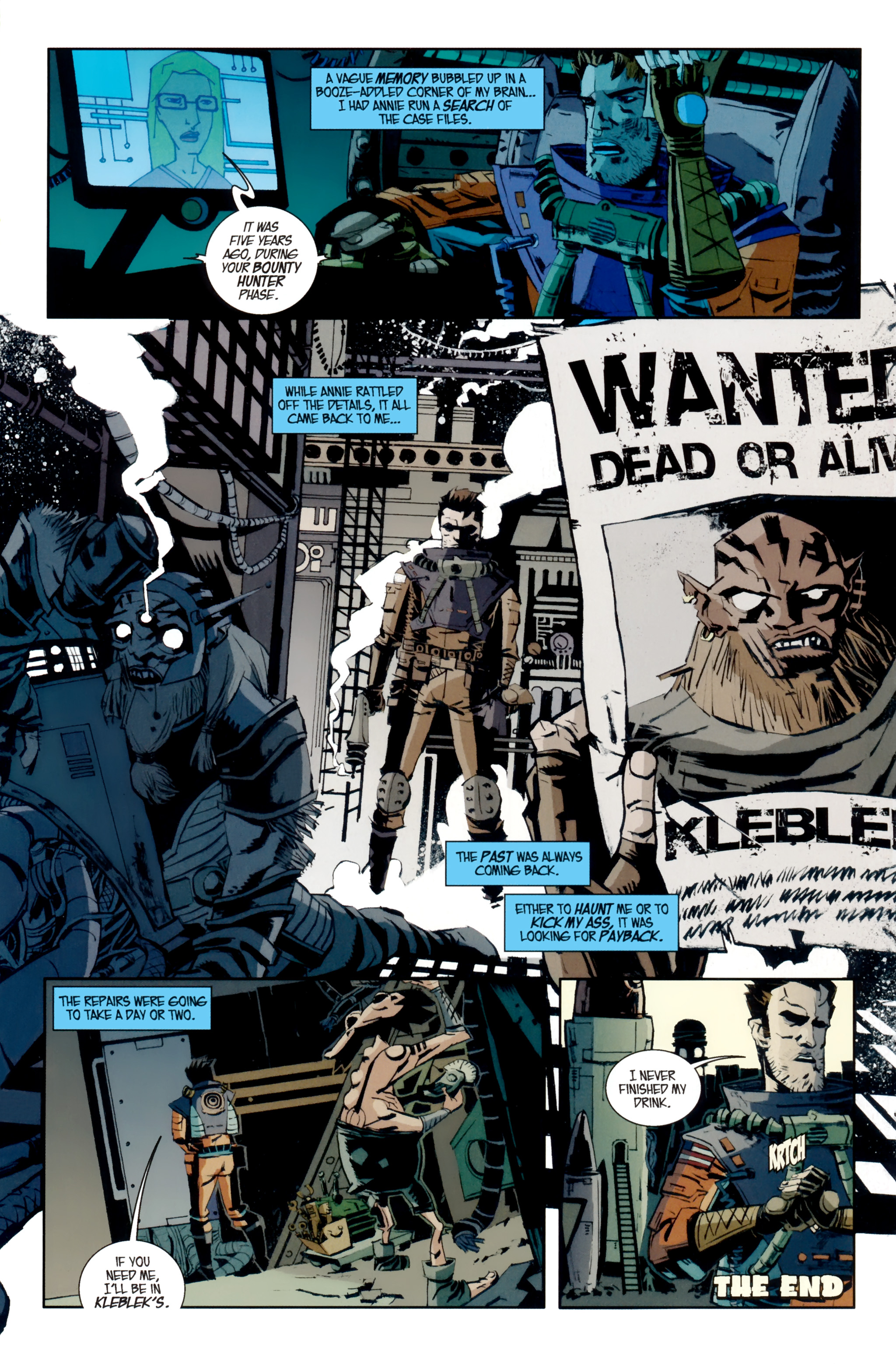 Read online Fear Agent comic -  Issue #29 - 34