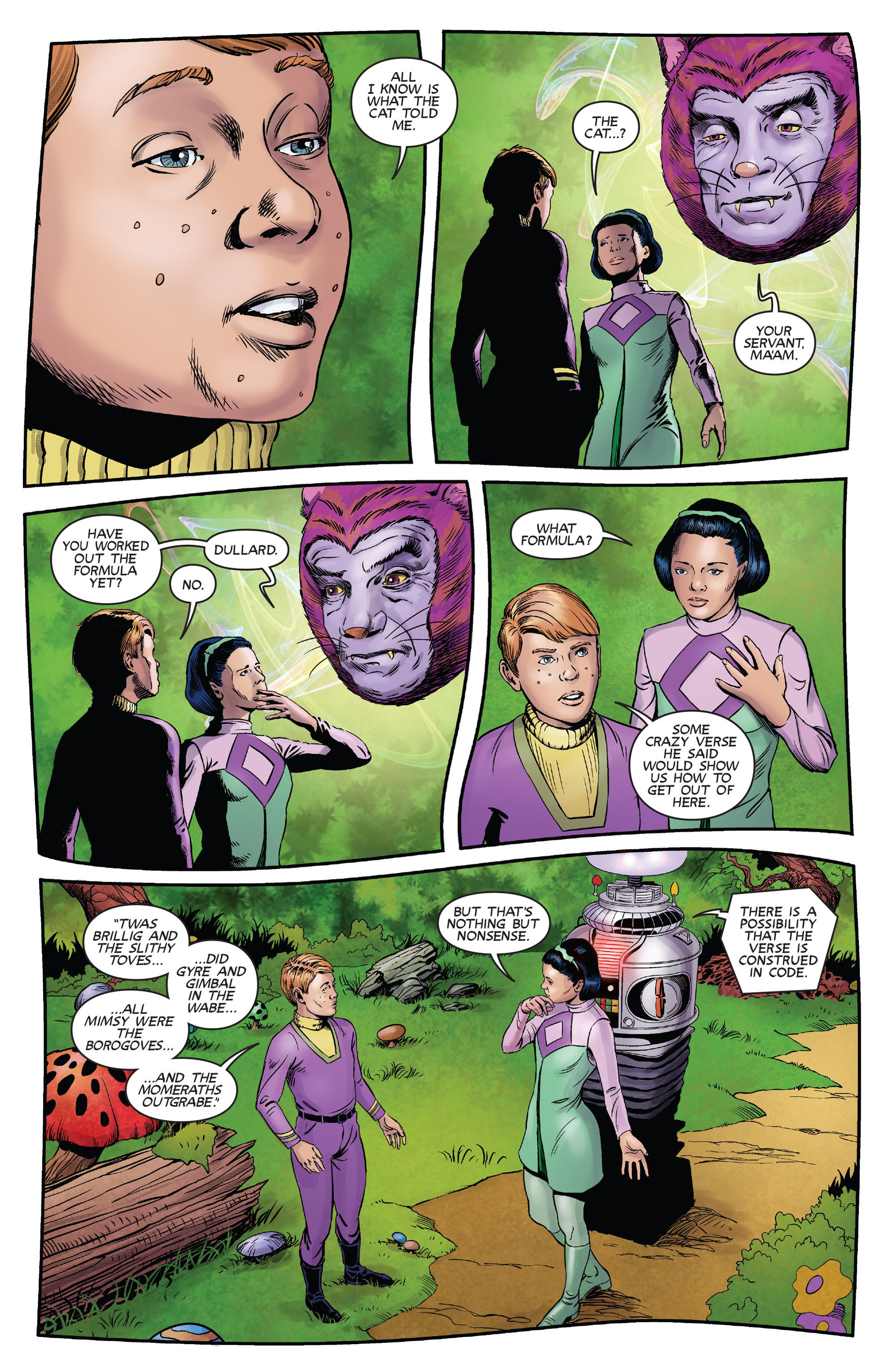 Read online Irwin Allen's Lost In Space: The Lost Adventures comic -  Issue #5 - 17