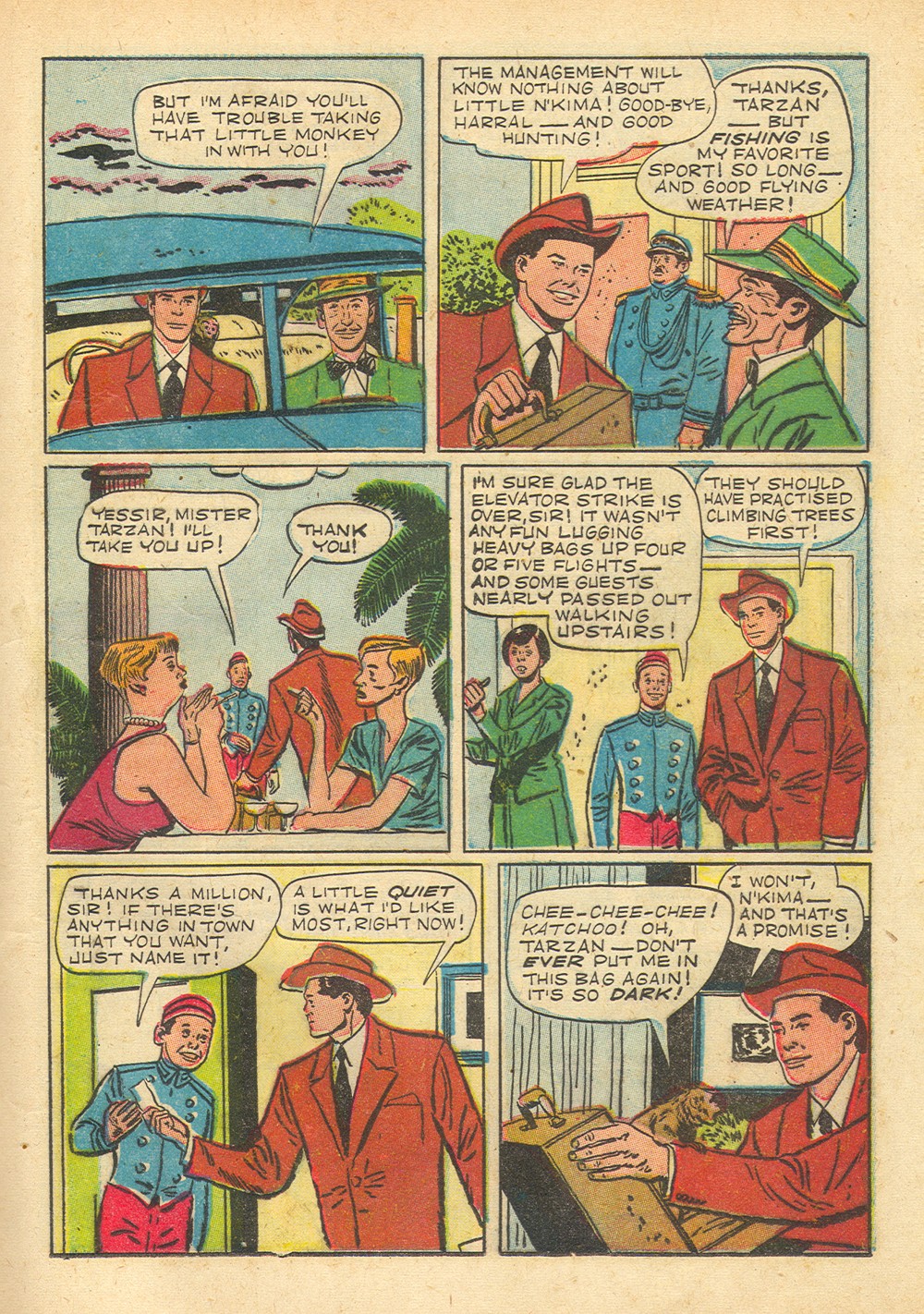Read online Tarzan (1948) comic -  Issue #23 - 21