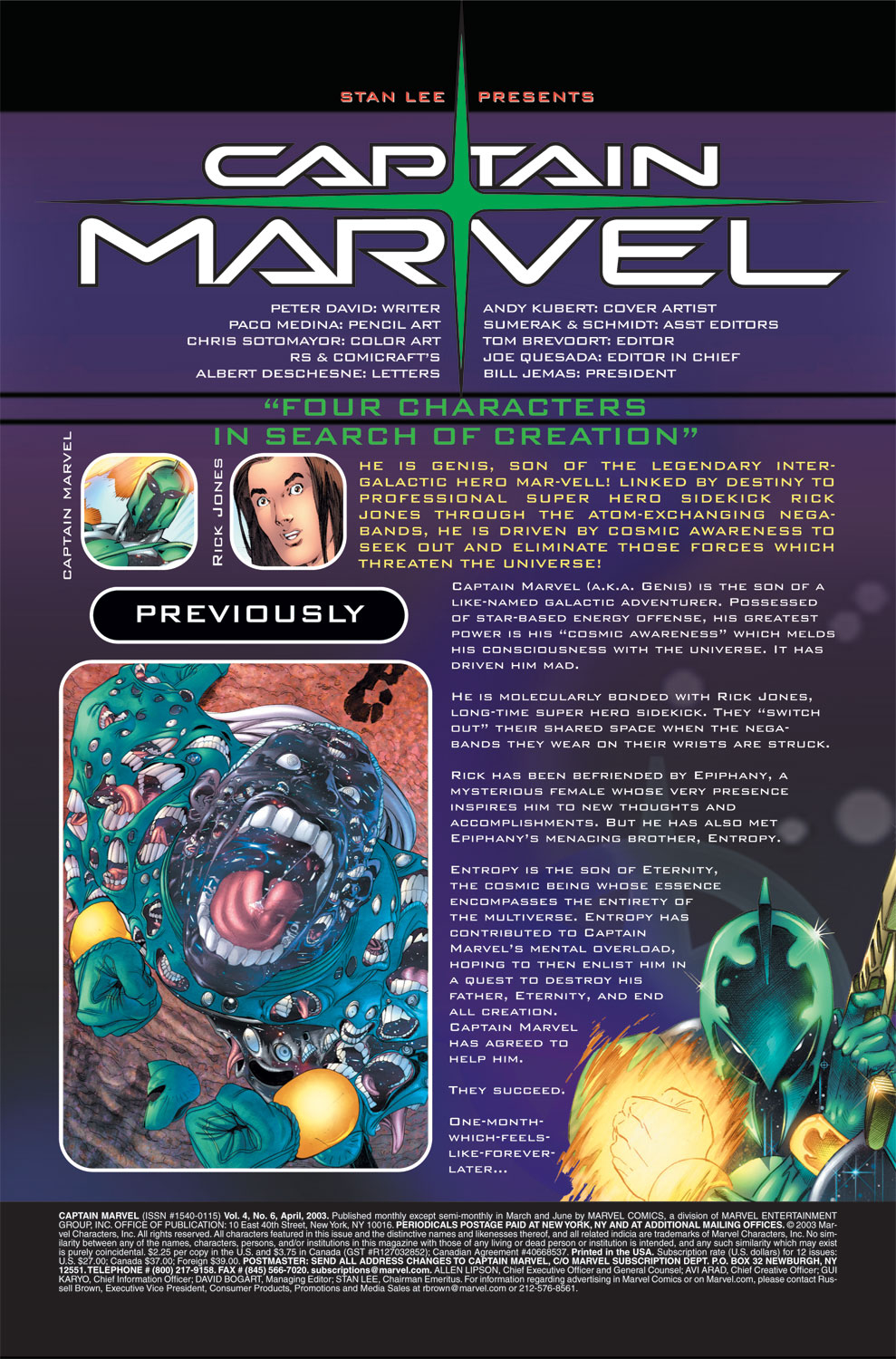 Captain Marvel (2002) Issue #6 #6 - English 2