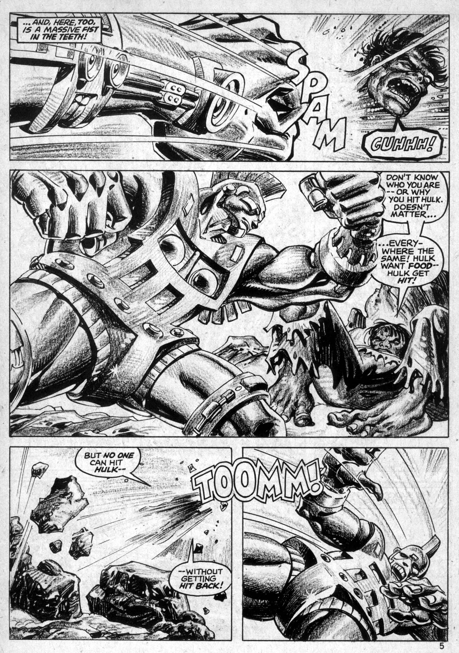 Read online The Rampaging Hulk comic -  Issue #2 - 4