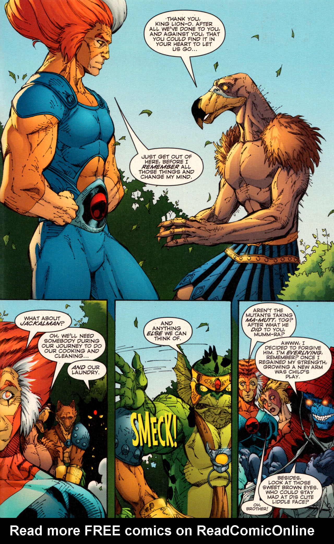 Read online ThunderCats: Dogs of War comic -  Issue #5 - 21