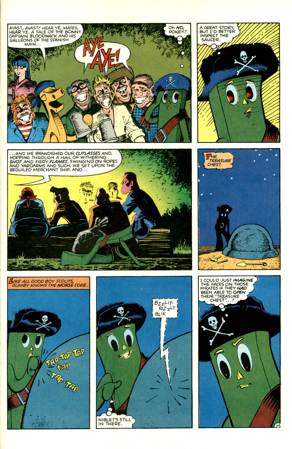 Read online Gumby's Summer Fun Special comic -  Issue # Full - 28
