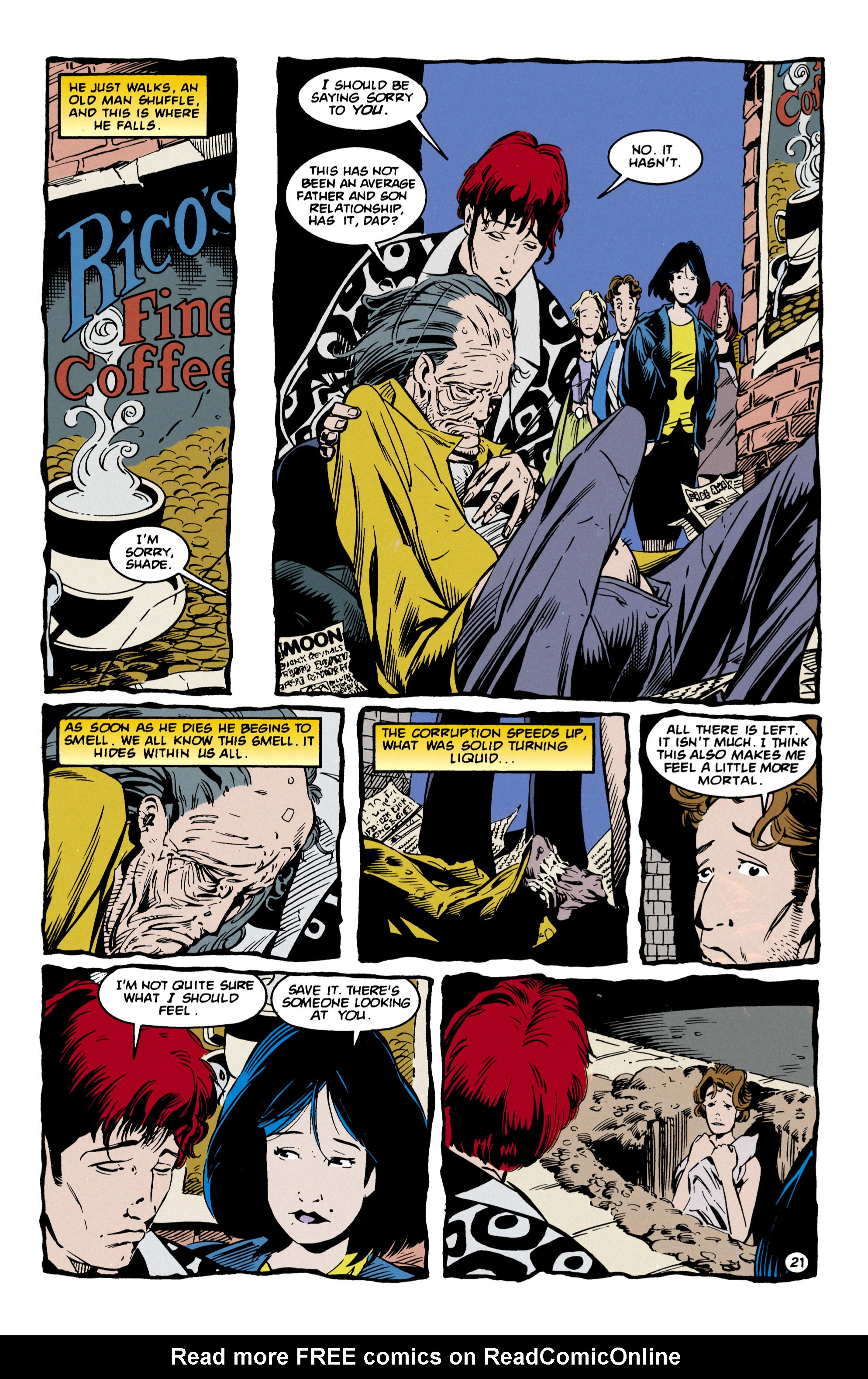 Read online Shade, the Changing Man comic -  Issue #57 - 22