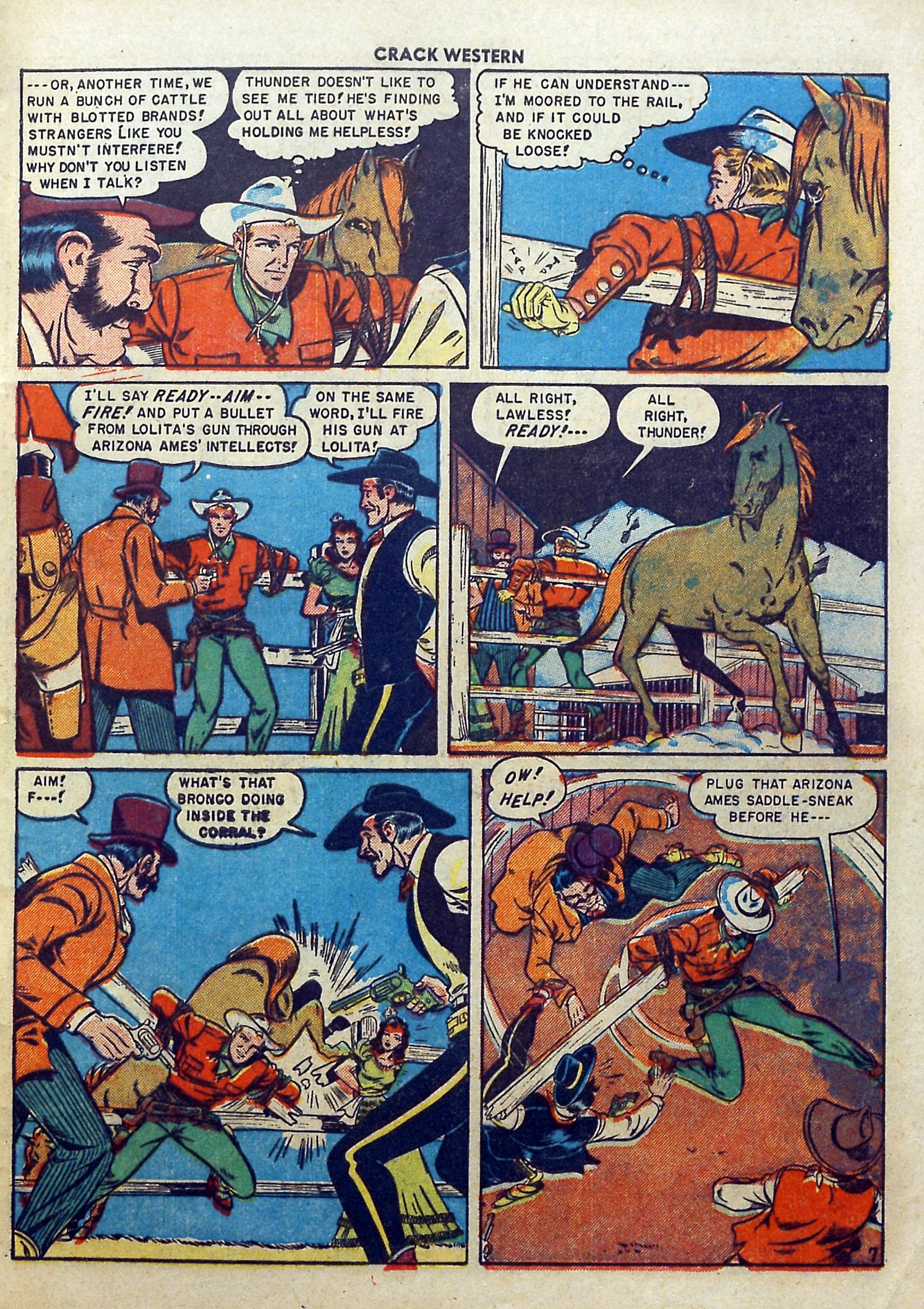 Read online Crack Western comic -  Issue #64 - 9
