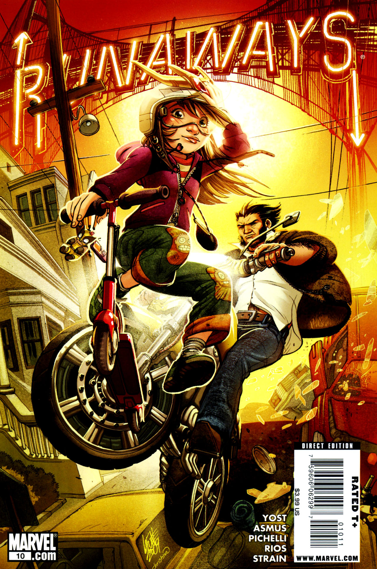 Read online Runaways (2008) comic -  Issue #10 - 1