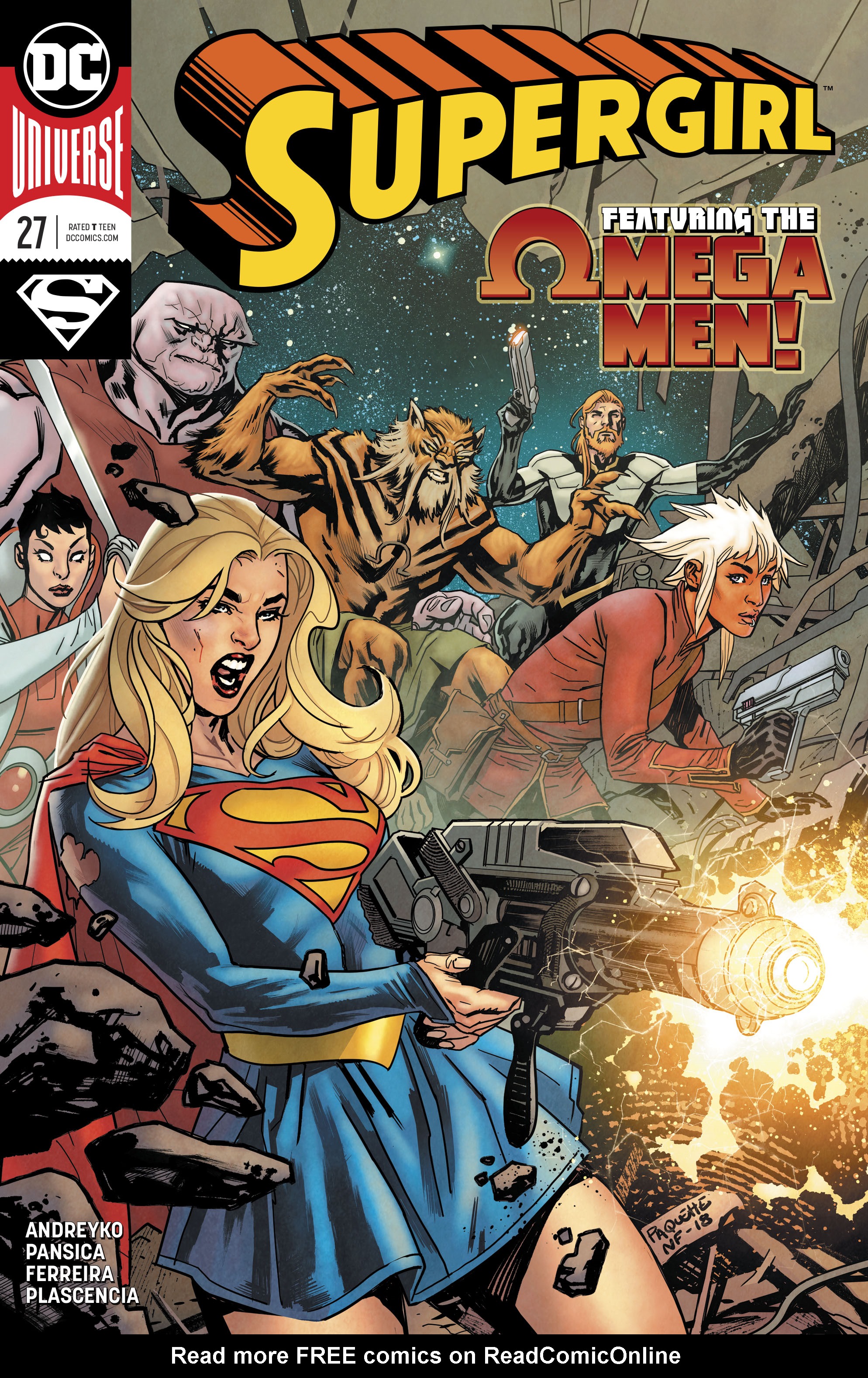 Read online Supergirl (2016) comic -  Issue #27 - 1