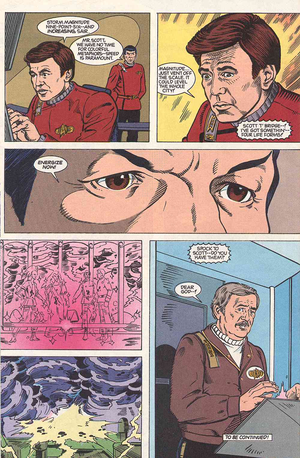 Read online Star Trek (1989) comic -  Issue #20 - 29