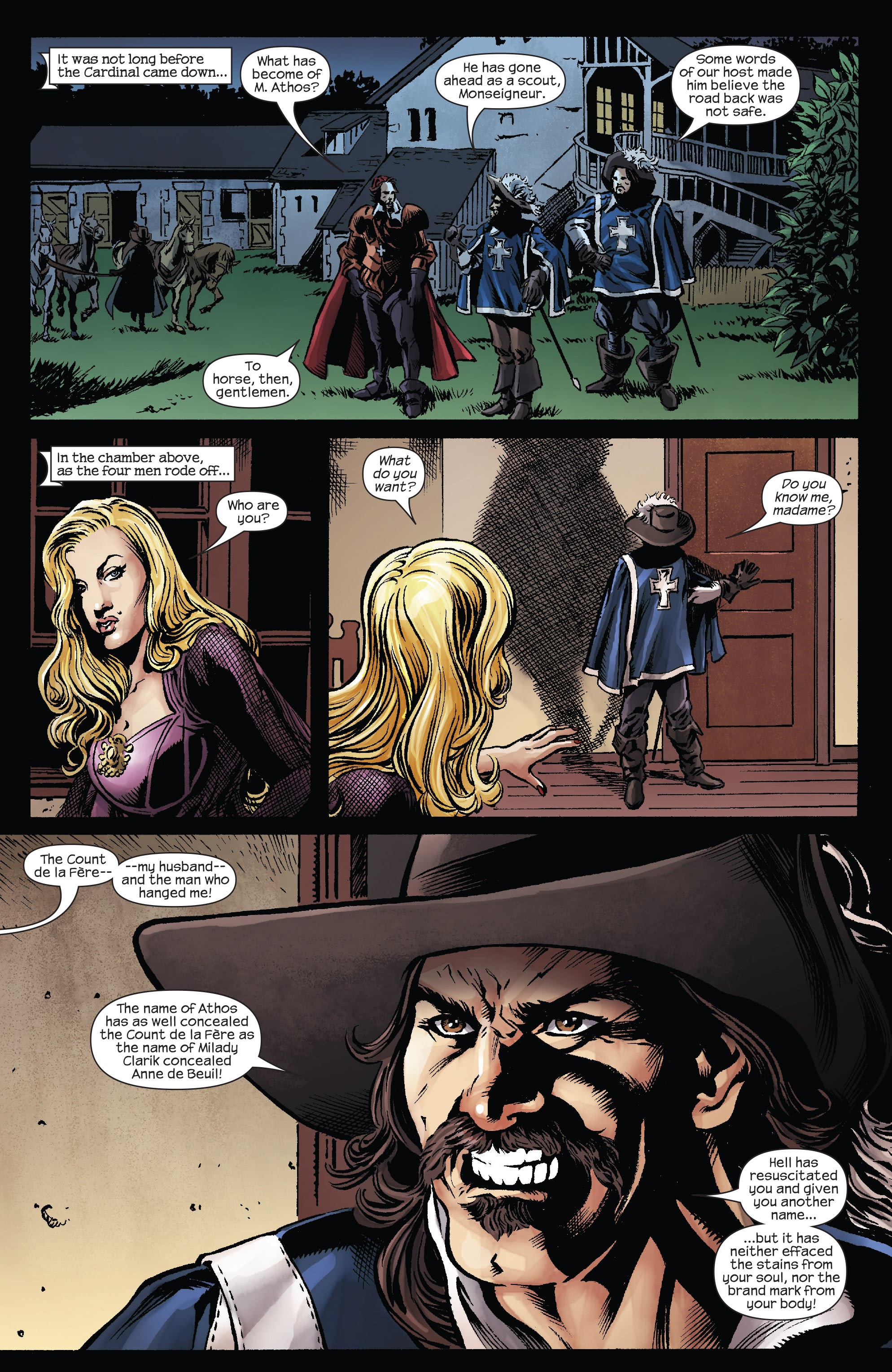 Read online Marvel Illustrated: The Three Musketeers comic -  Issue #5 - 7
