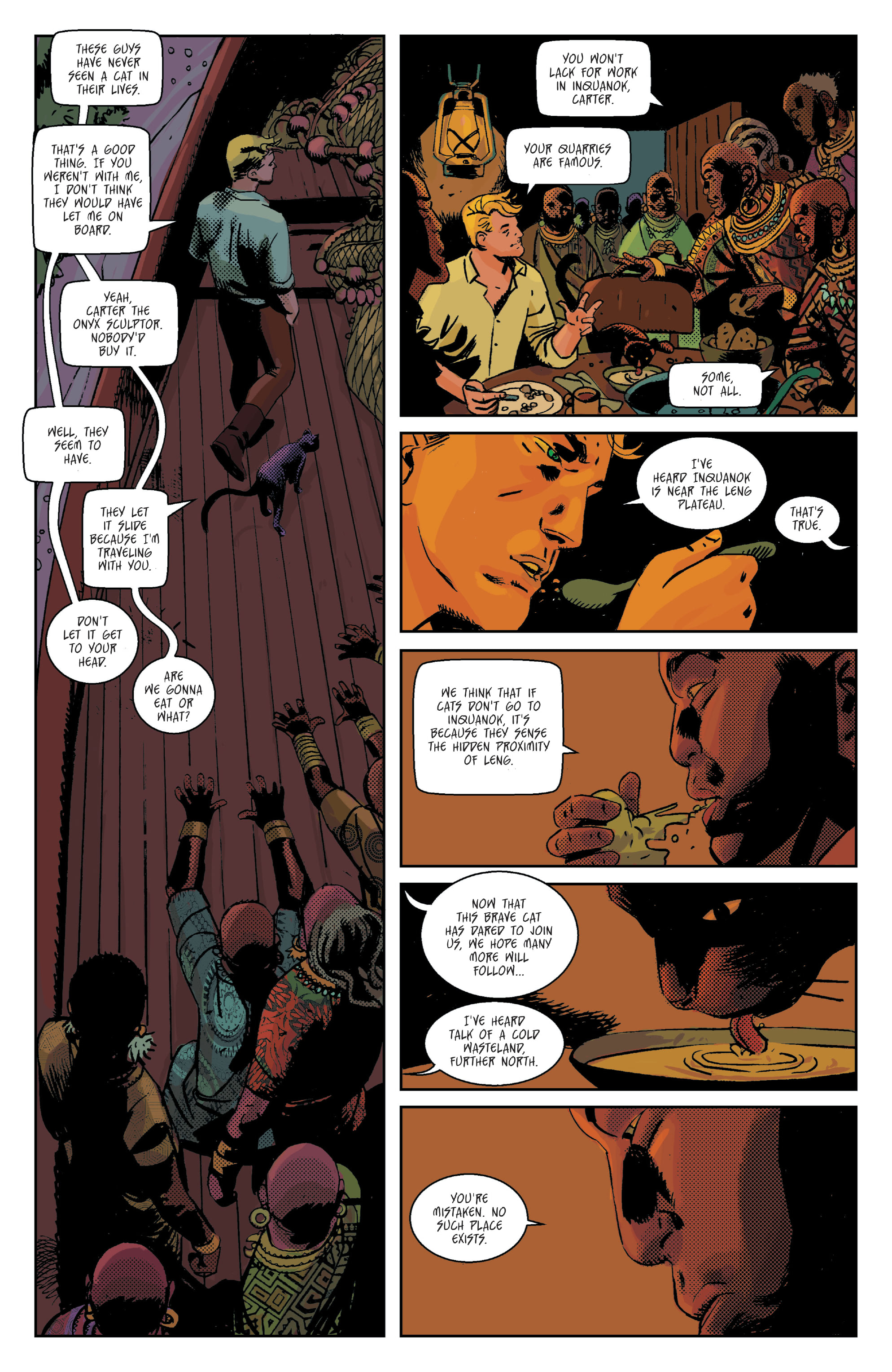 Read online Lovecraft Unknown Kadath comic -  Issue #5 - 24