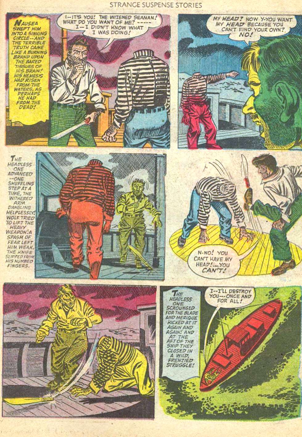 Read online Strange Suspense Stories (1952) comic -  Issue #3 - 23
