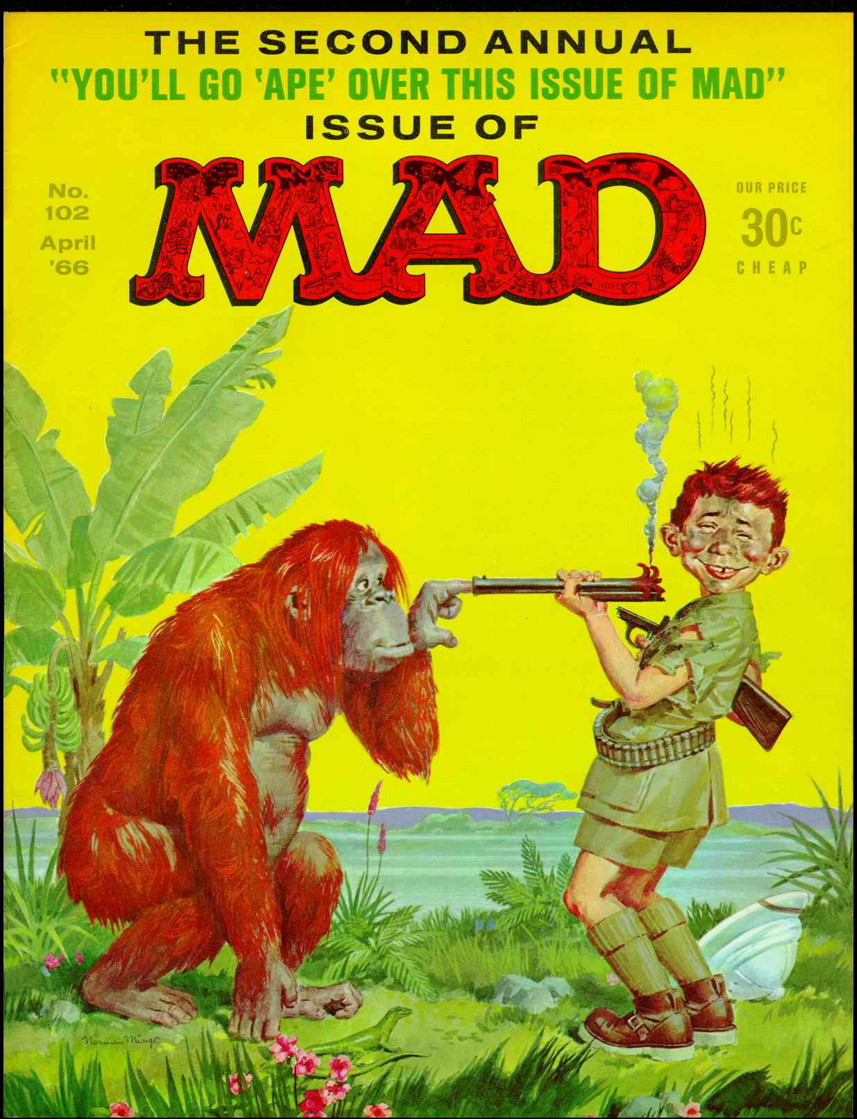 Read online MAD comic -  Issue #102 - 1