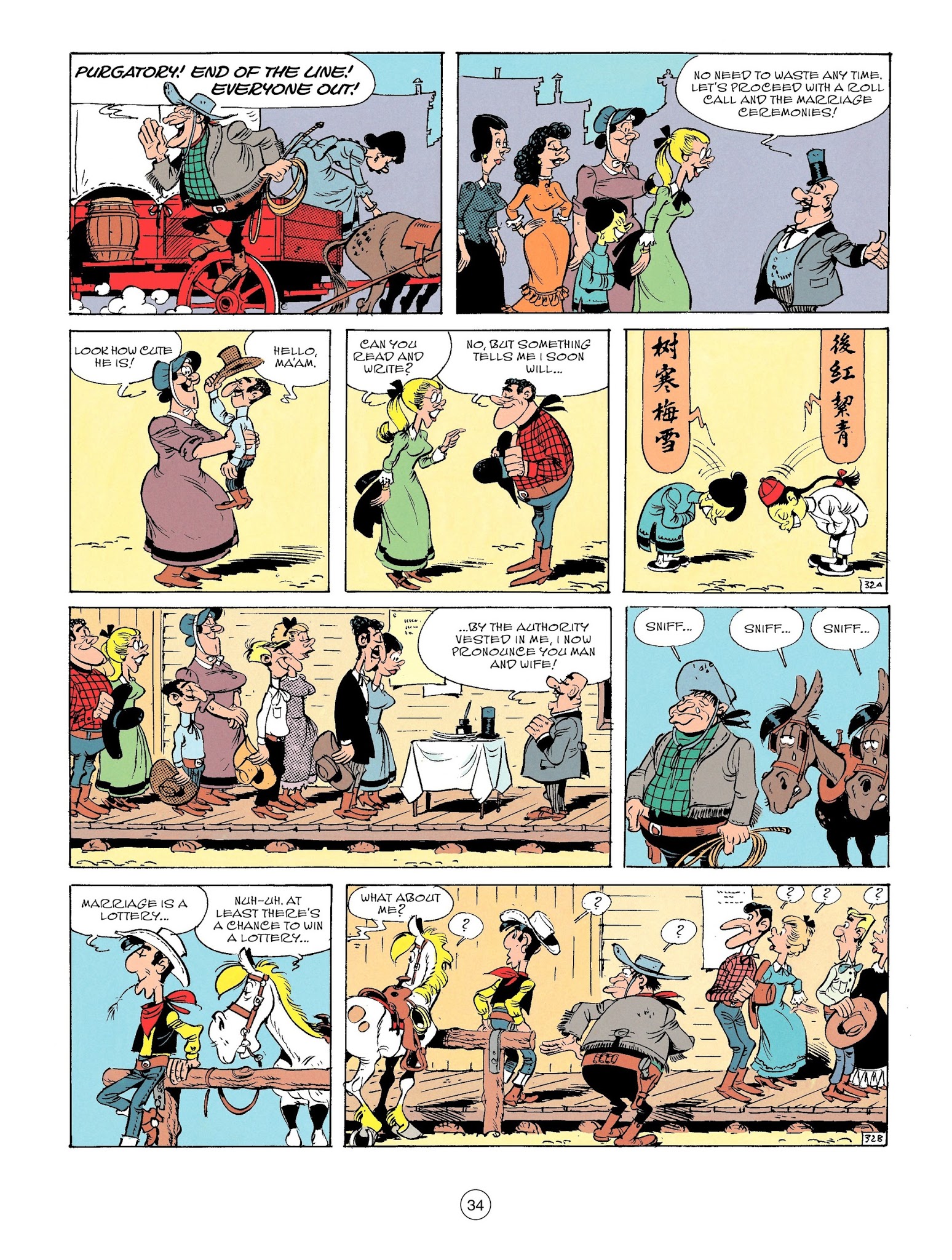 Read online A Lucky Luke Adventure comic -  Issue #59 - 36