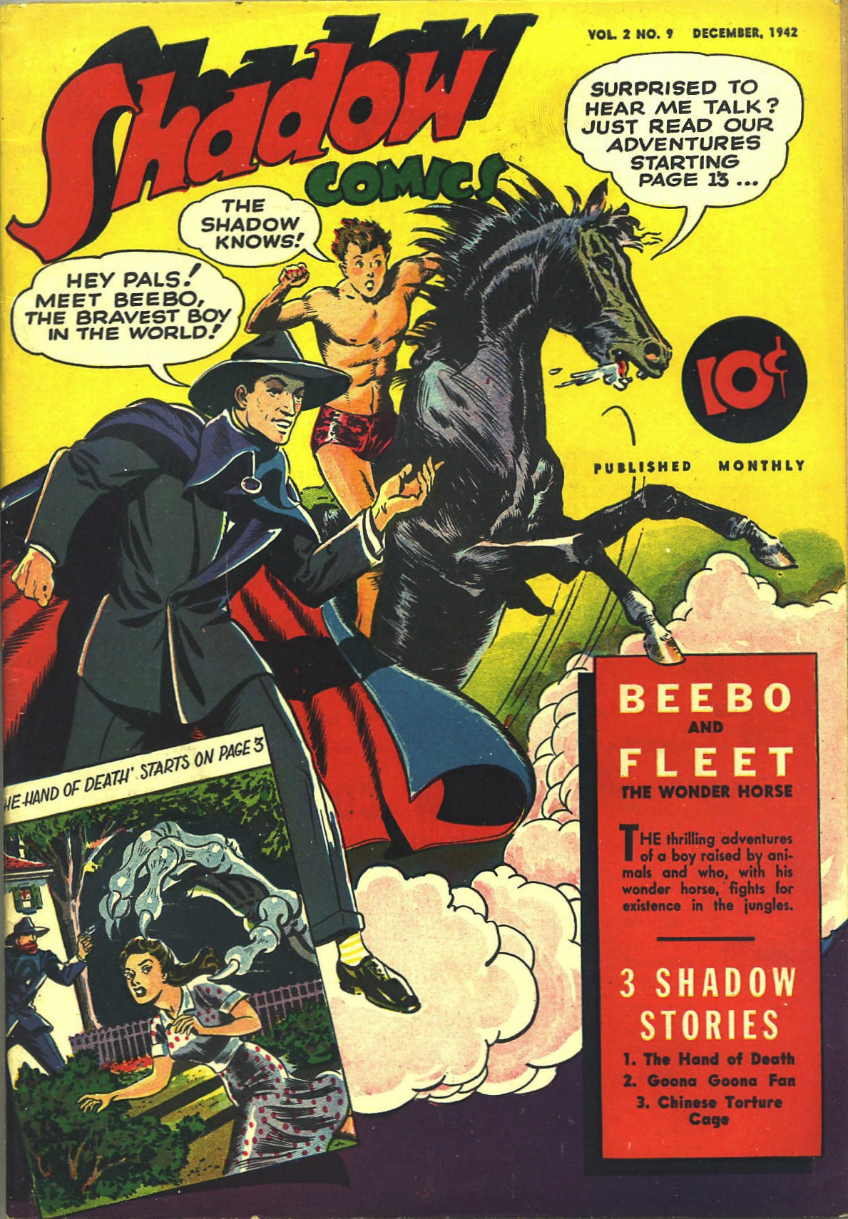 Read online Shadow Comics comic -  Issue #21 - 1