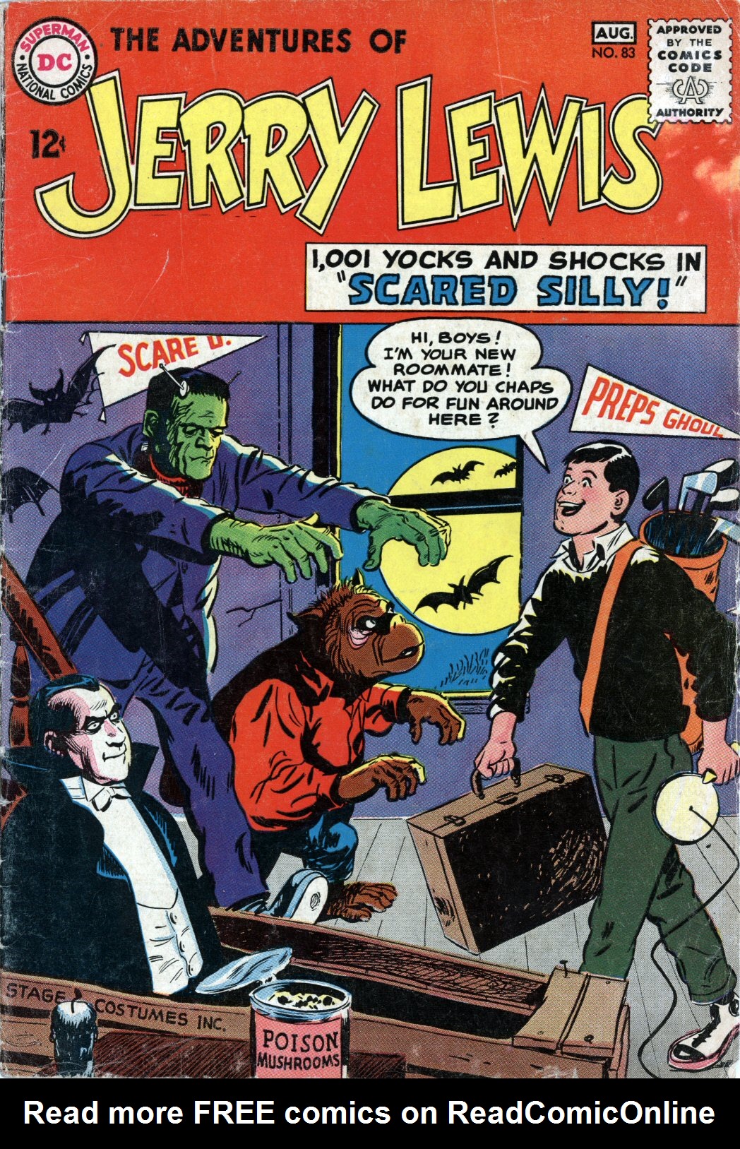 Read online The Adventures of Jerry Lewis comic -  Issue #83 - 1