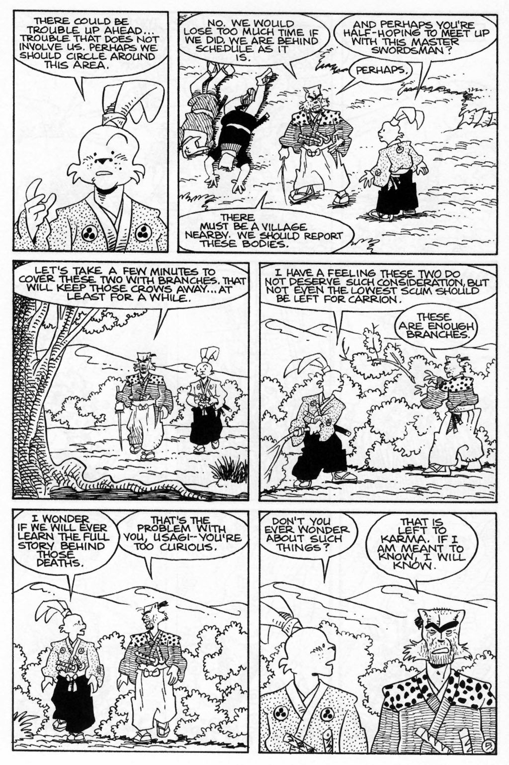 Usagi Yojimbo (1996) Issue #58 #58 - English 7