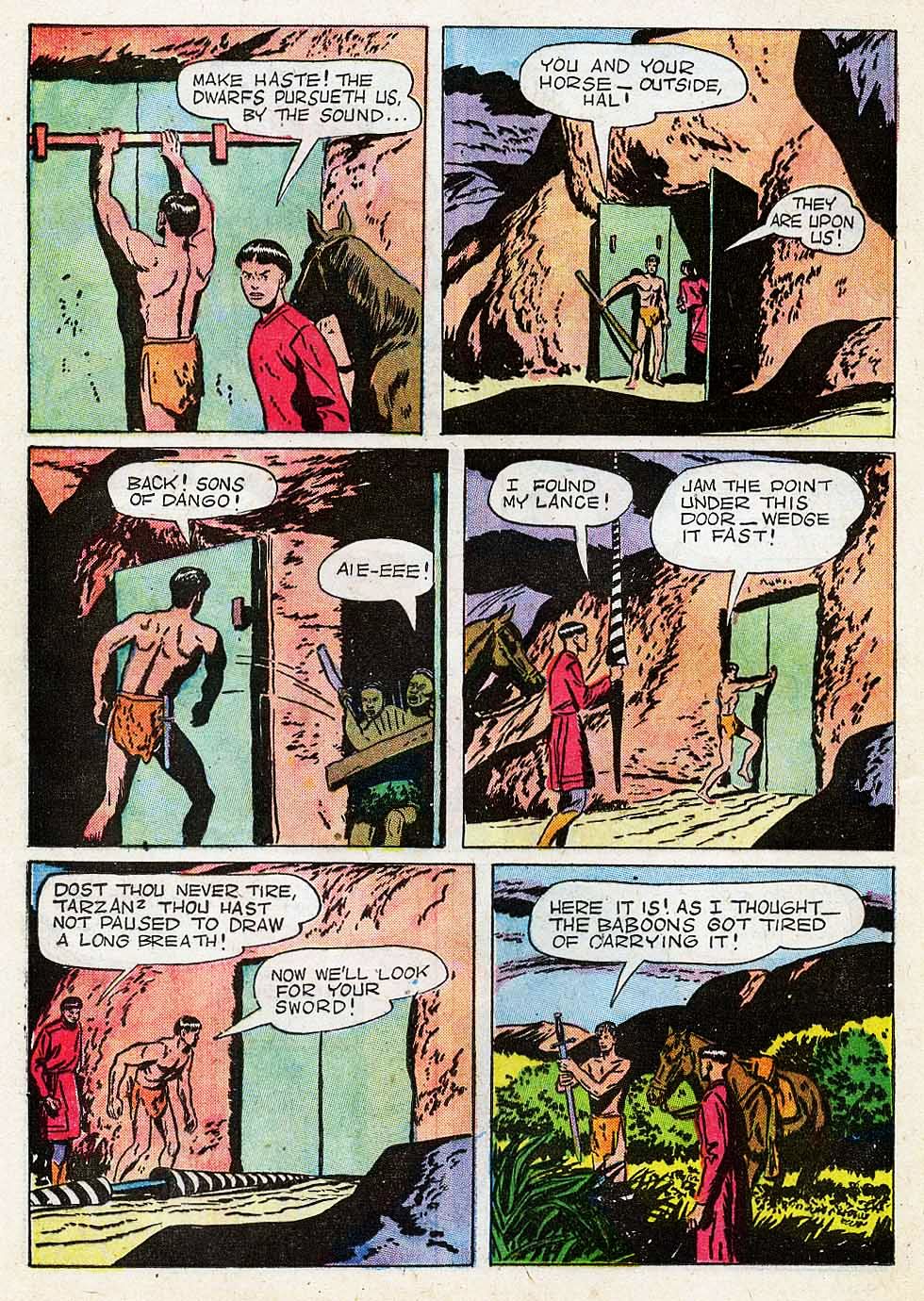 Read online Tarzan (1948) comic -  Issue #13 - 20