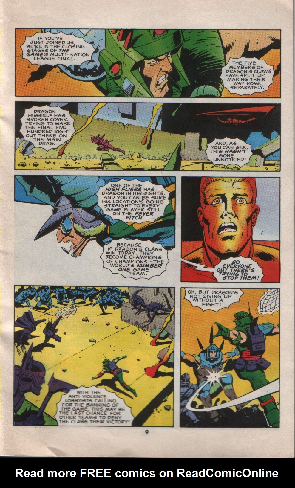 Read online Dragon's Claws comic -  Issue #1 - 8