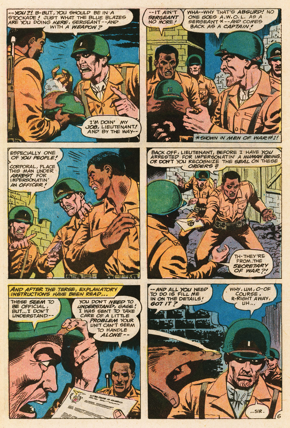 Read online Men of War comic -  Issue #3 - 7