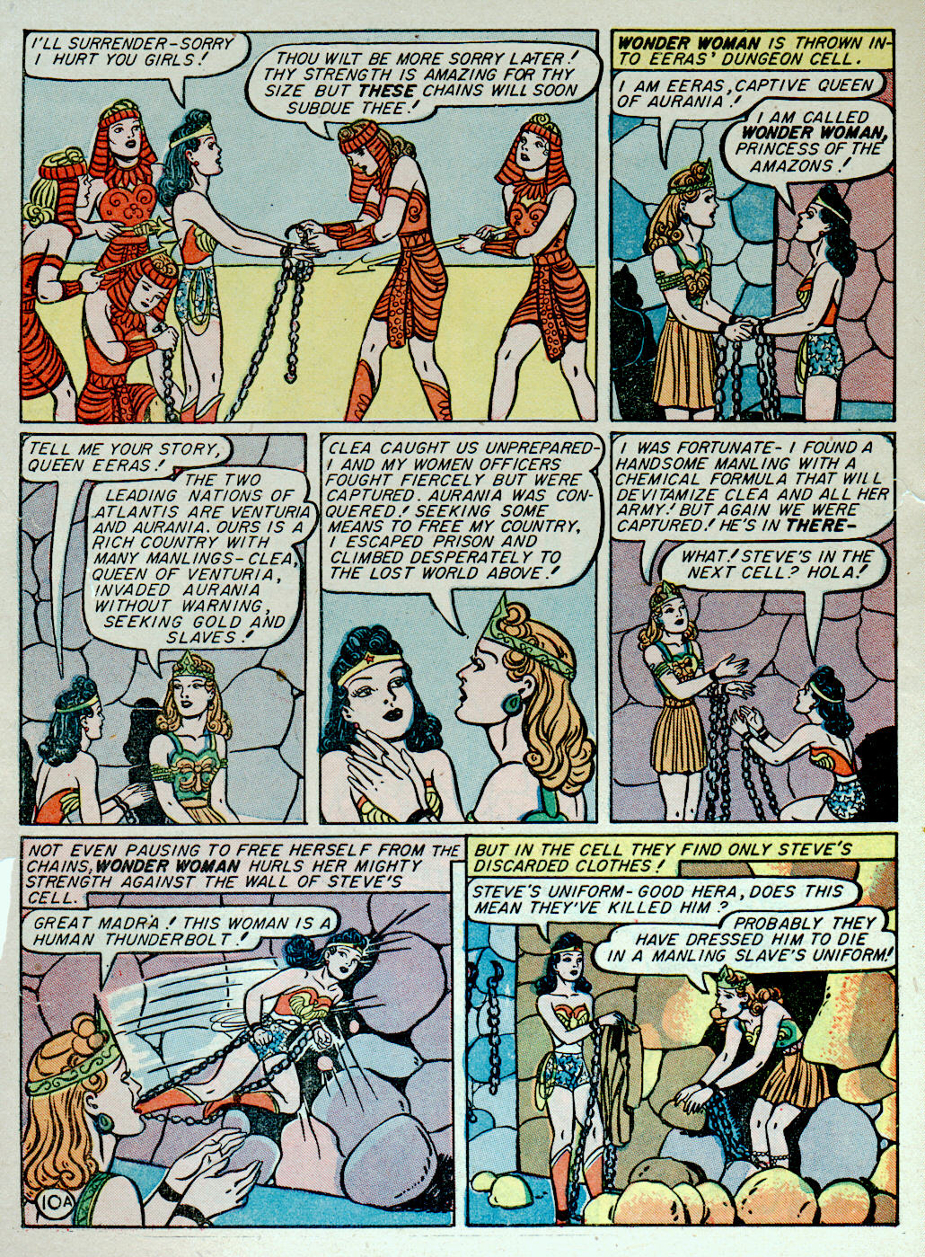 Read online Wonder Woman (1942) comic -  Issue #8 - 12