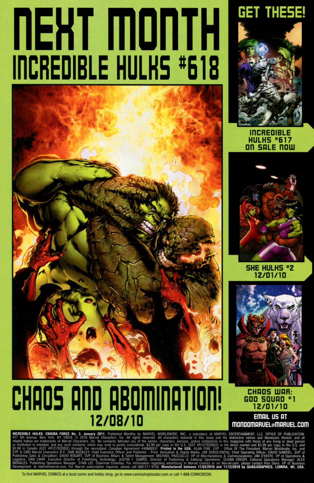 Read online Incredible Hulks: Enigma Force comic -  Issue #3 - 25