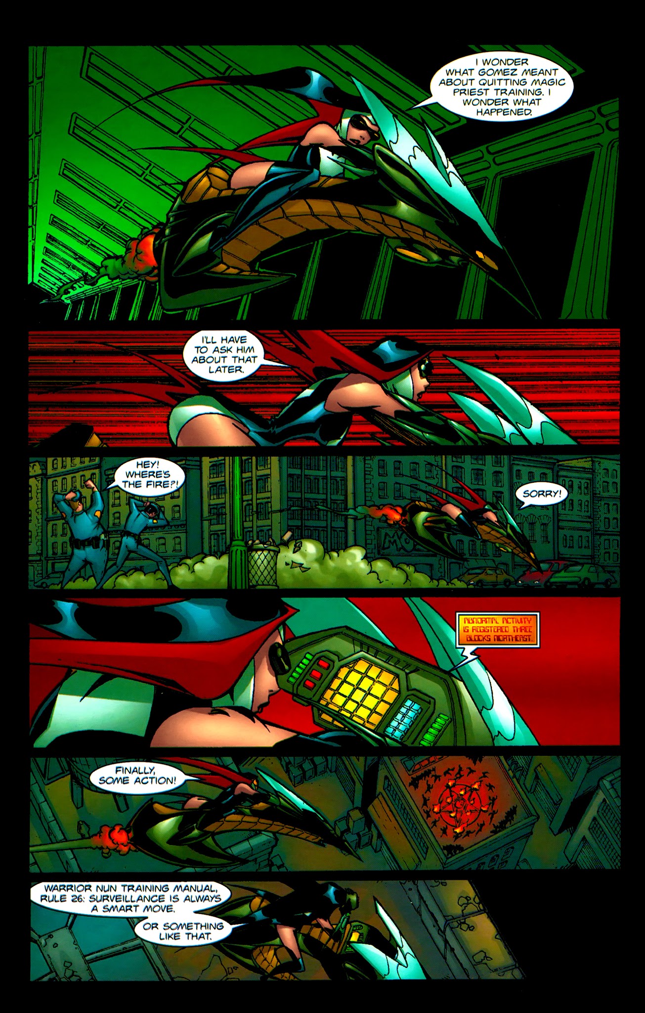 Read online Warrior Nun Areala (1999) comic -  Issue #13 - 8