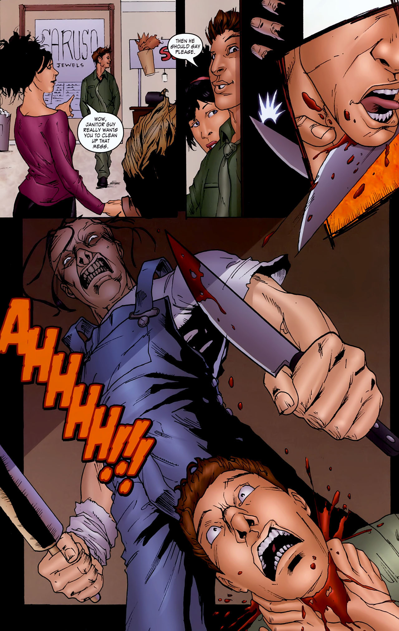 Read online Scream Queen comic -  Issue #1 - 6