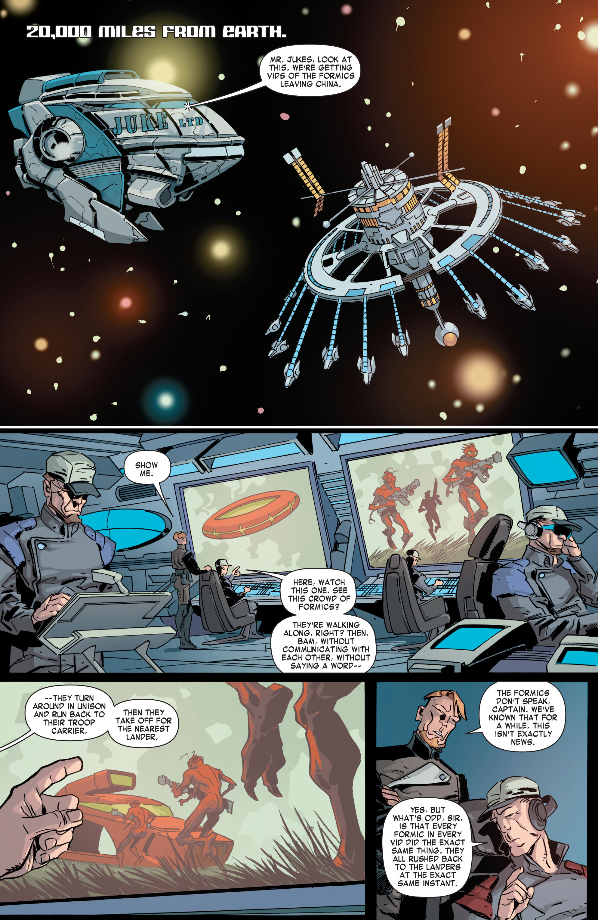 Read online Formic Wars: Silent Strike comic -  Issue #4 - 4