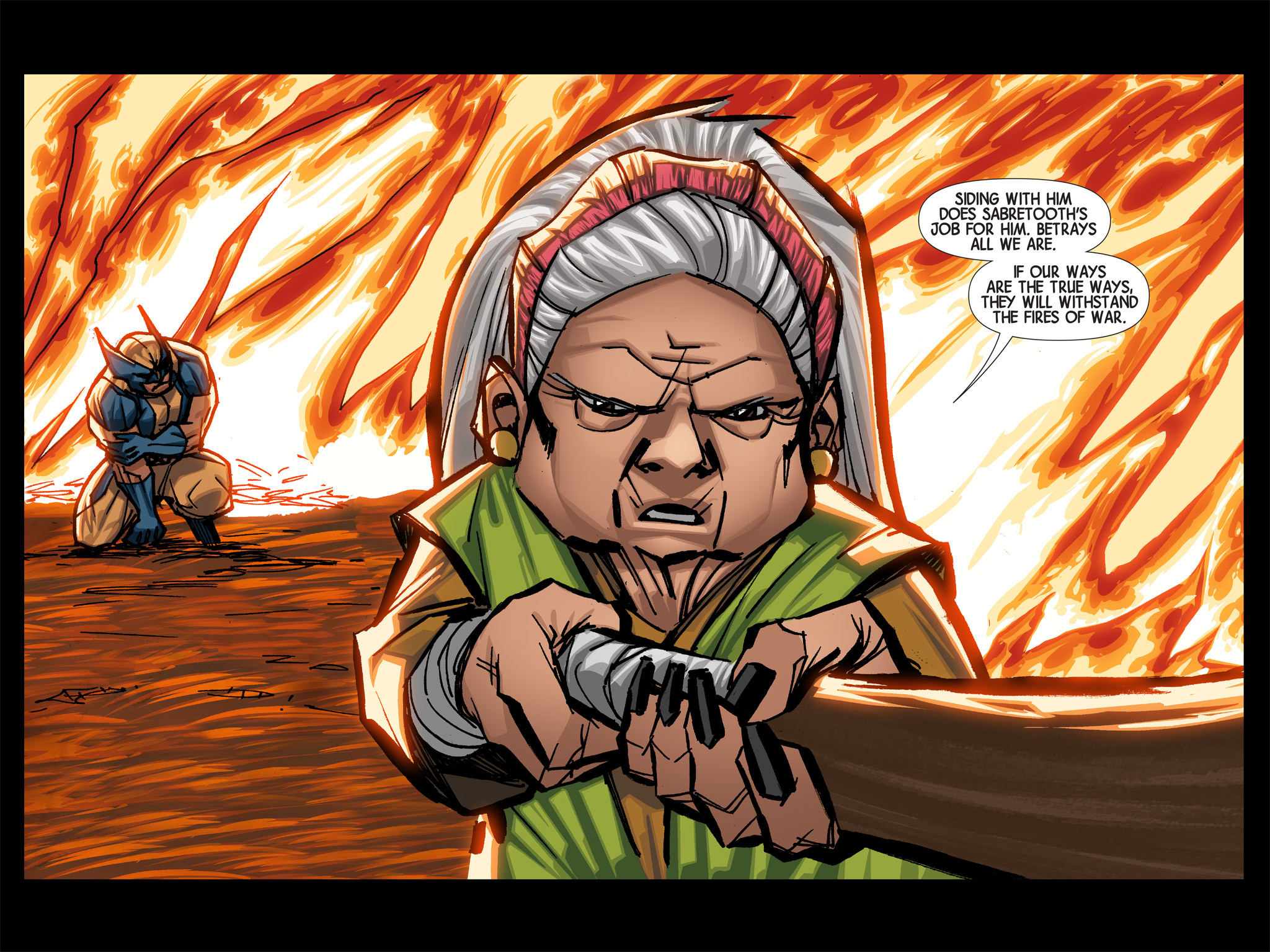 Read online Wolverine: Japan's Most Wanted comic -  Issue #9 - 29