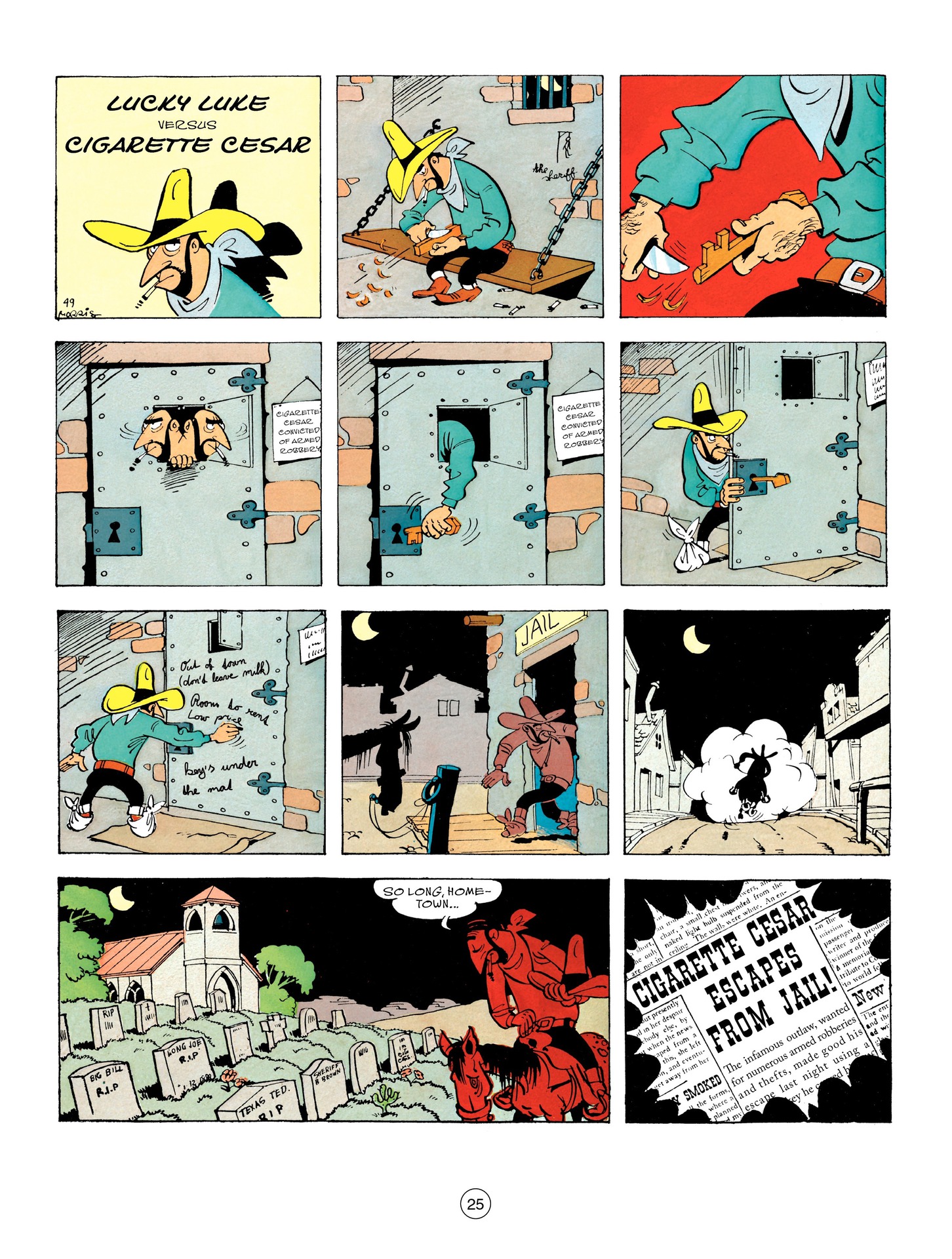 Read online A Lucky Luke Adventure comic -  Issue #55 - 25
