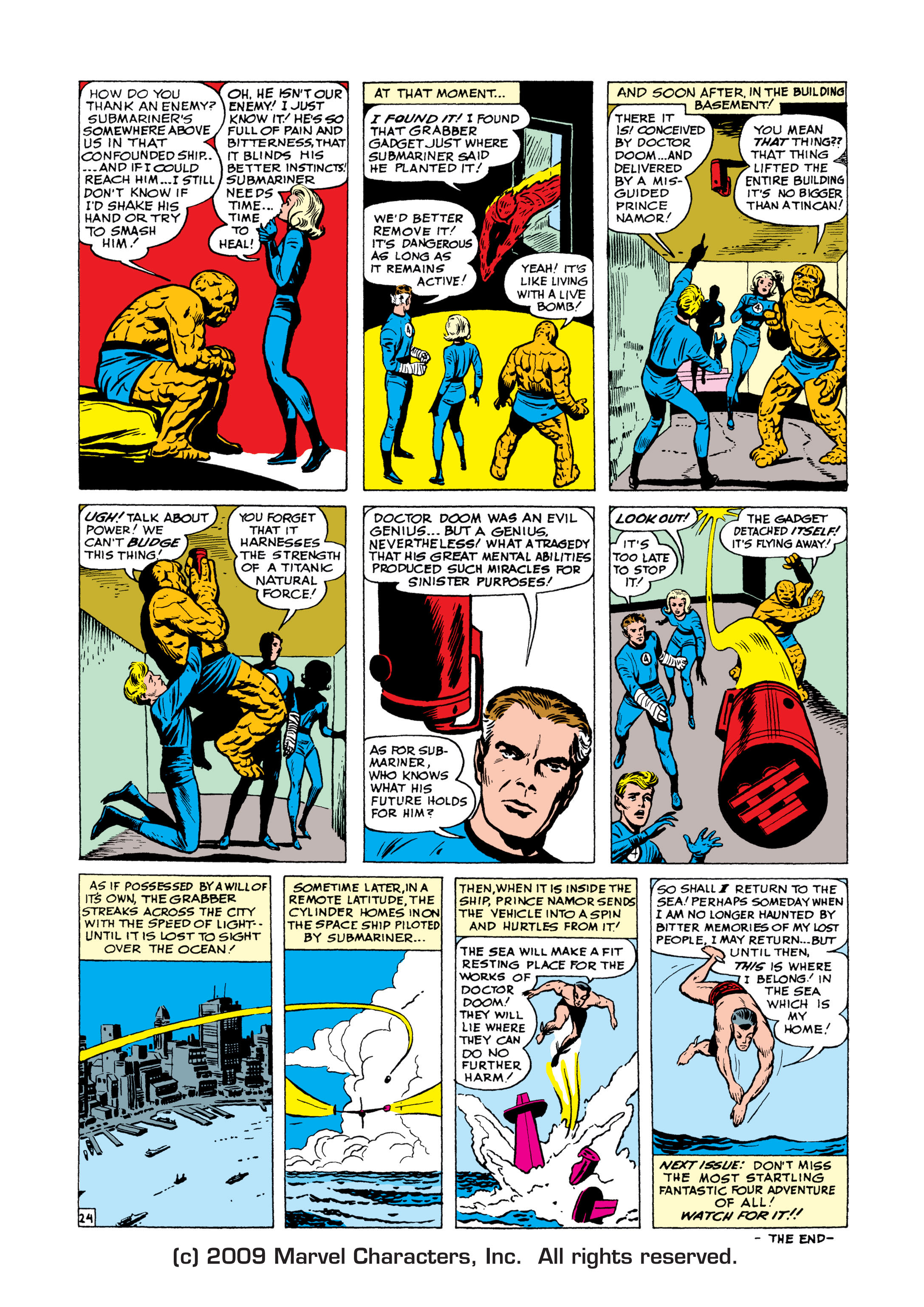 Read online Fantastic Four (1961) comic -  Issue #6 - 25