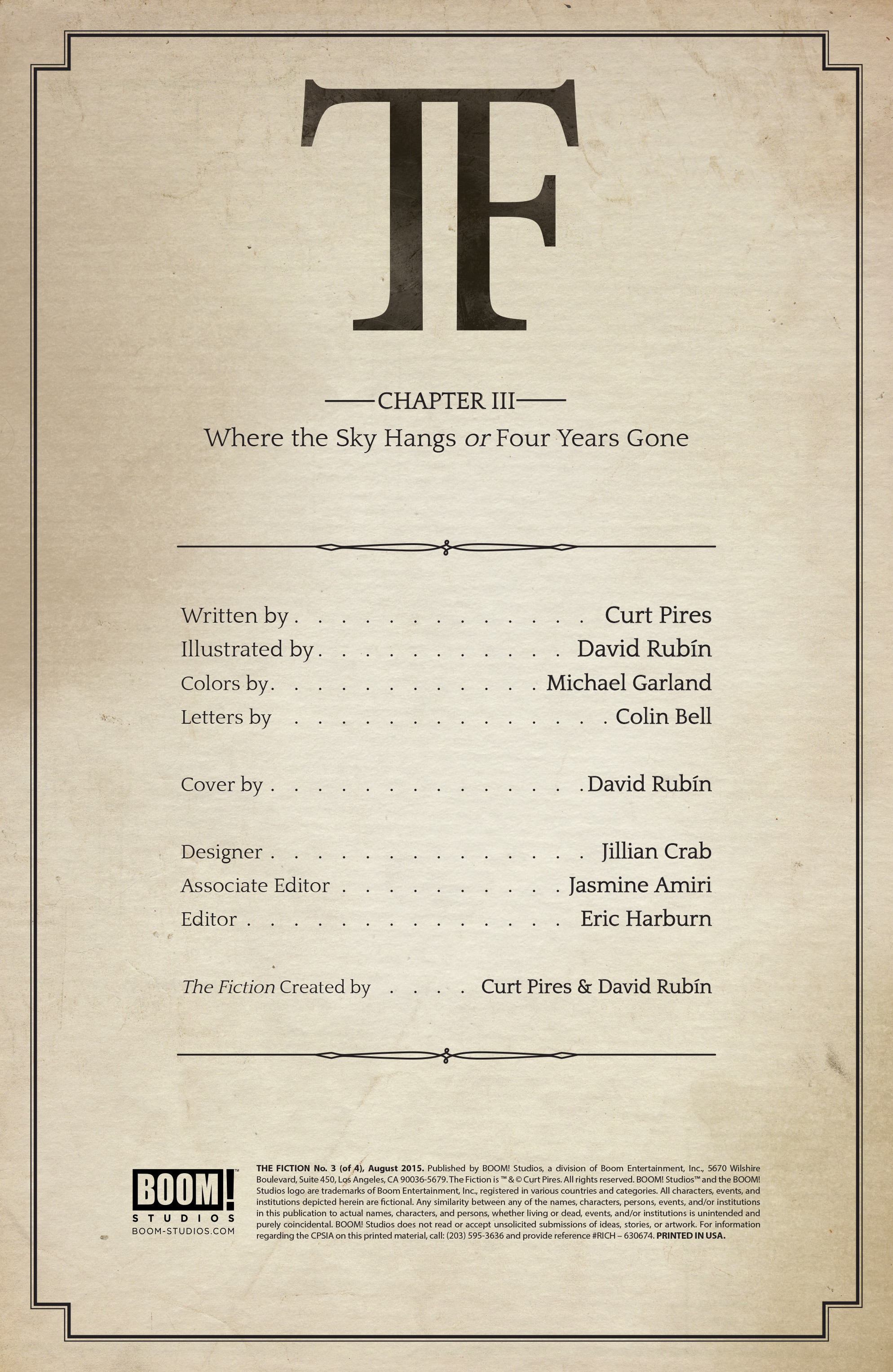 Read online The Fiction comic -  Issue #3 - 2