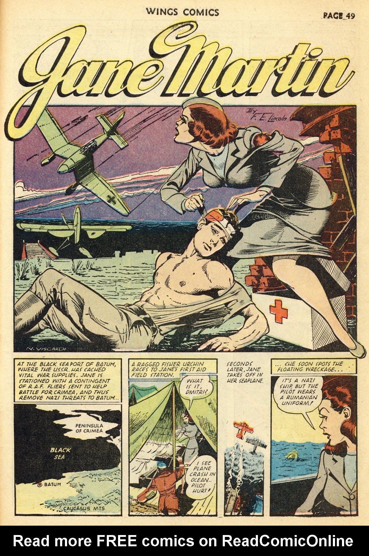 Read online Wings Comics comic -  Issue #23 - 51