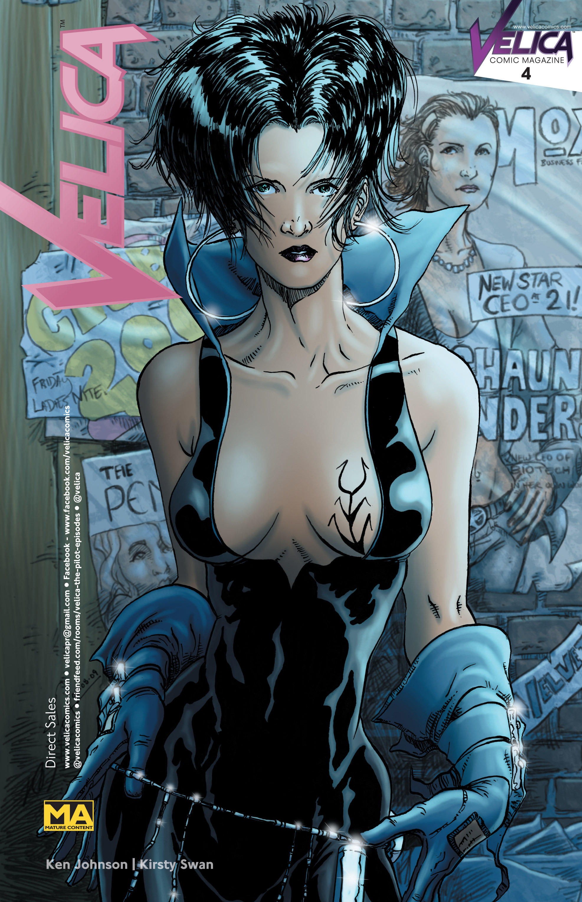 Read online Velica comic -  Issue #4 - 1