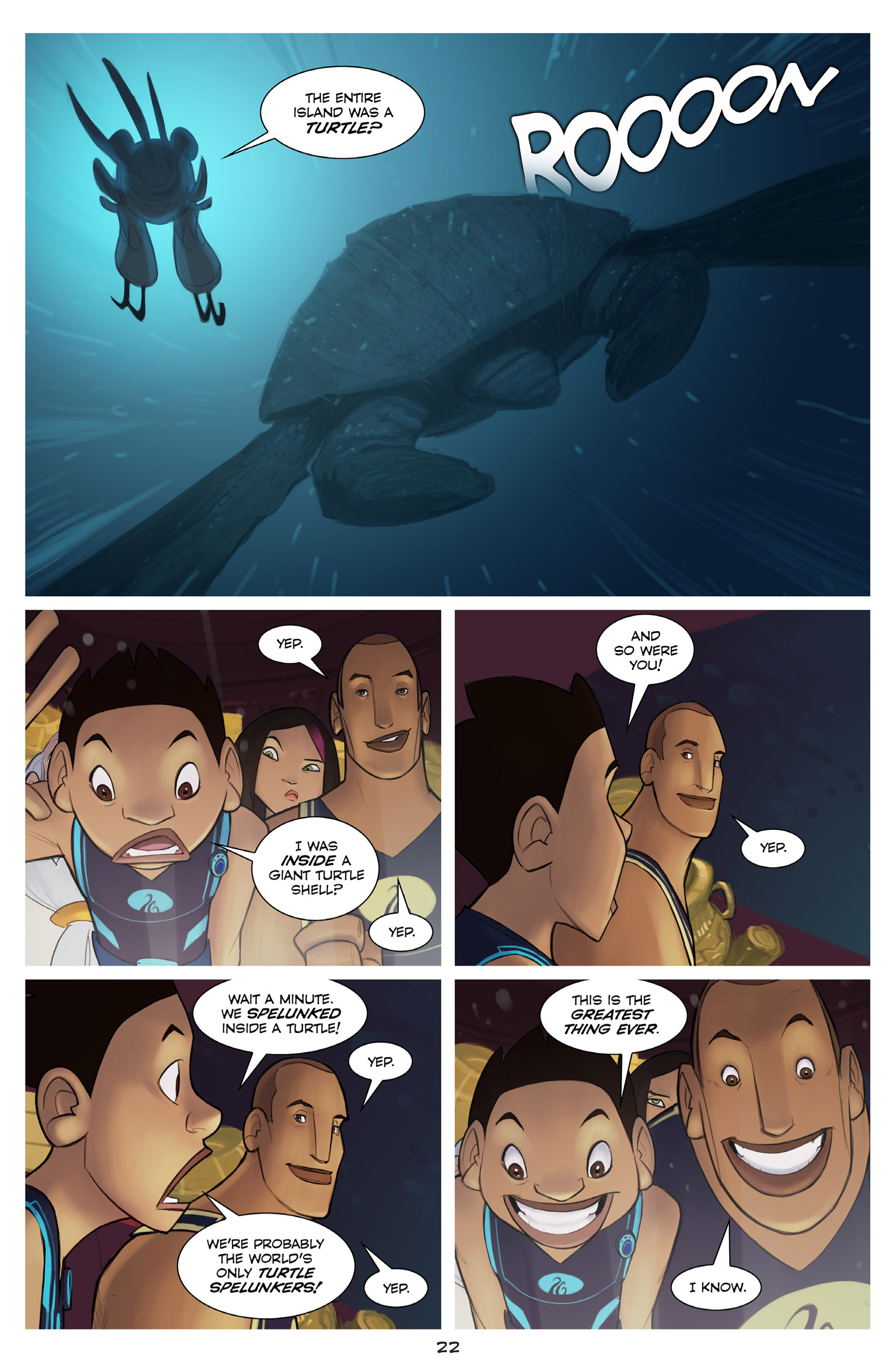 Read online The Deep: The Vanishing Island comic -  Issue #3 - 23