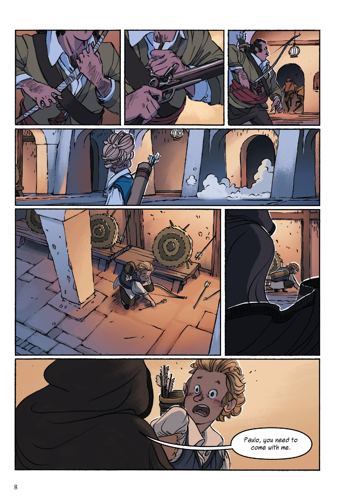 Read online Delilah Dirk and the King's Shilling comic -  Issue # TPB (Part 1) - 13