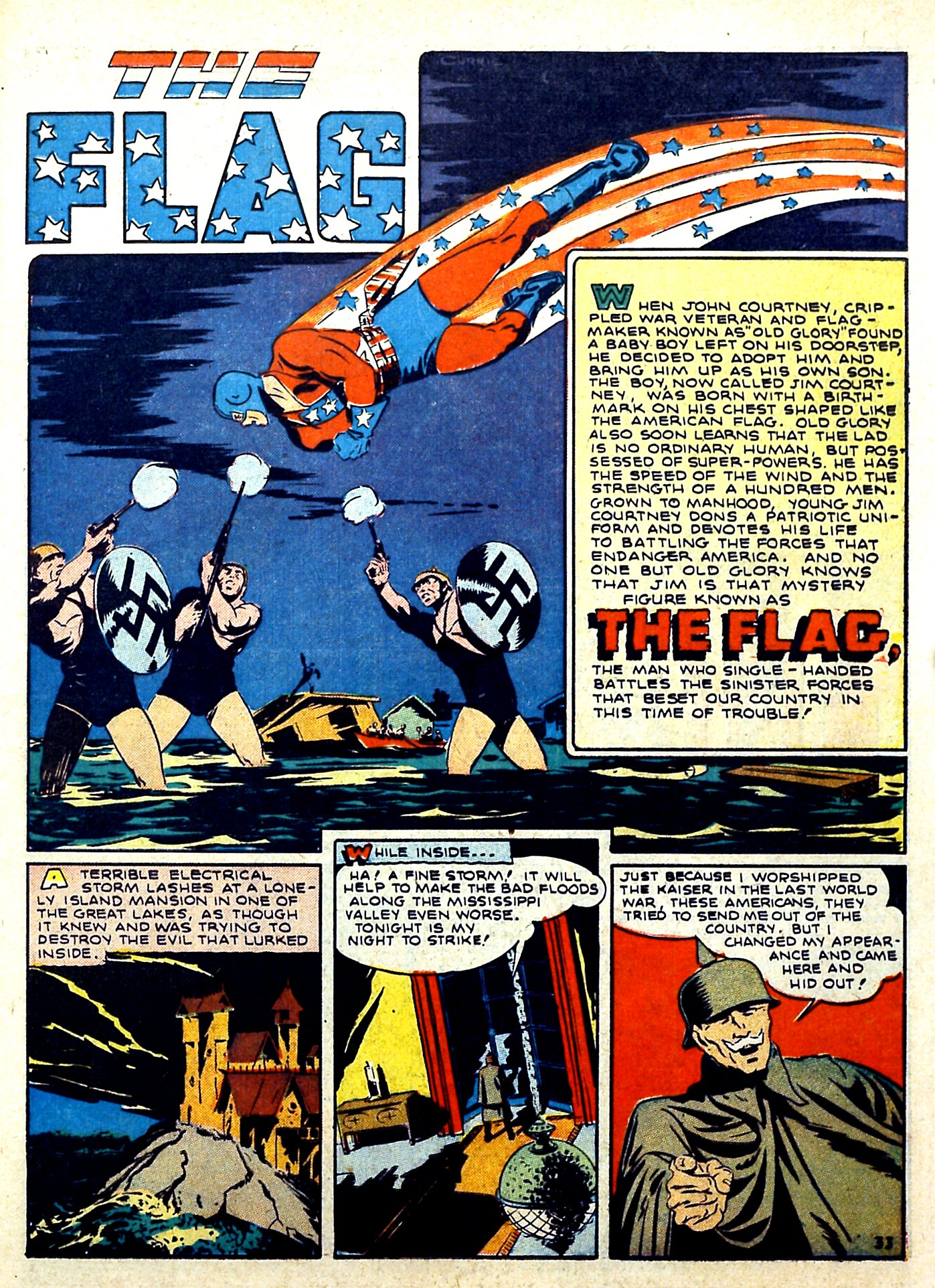 Read online Our Flag Comics comic -  Issue #3 - 34