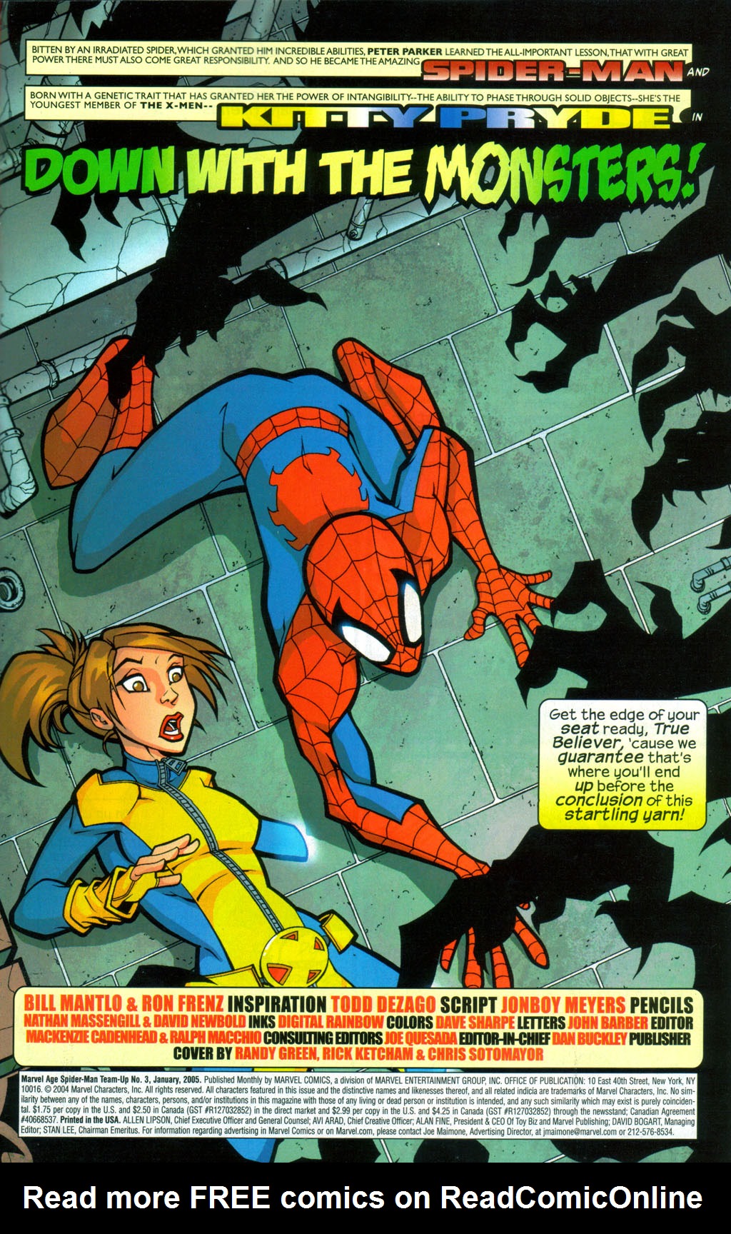 Read online Marvel Age: Spider-Man Team-Up comic -  Issue #3 - 2