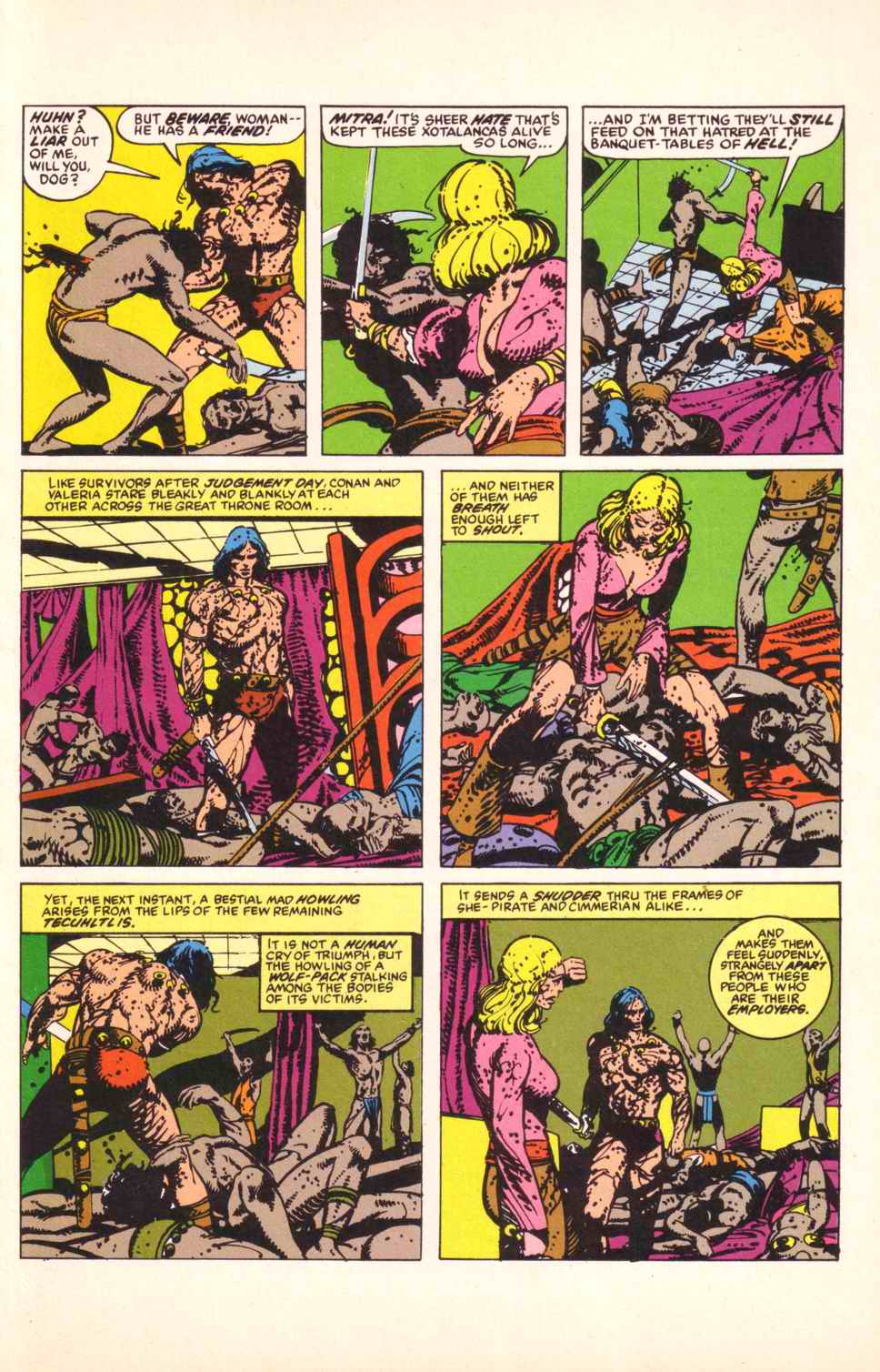 Read online Robert E. Howard's Conan the Barbarian comic -  Issue # Full - 41