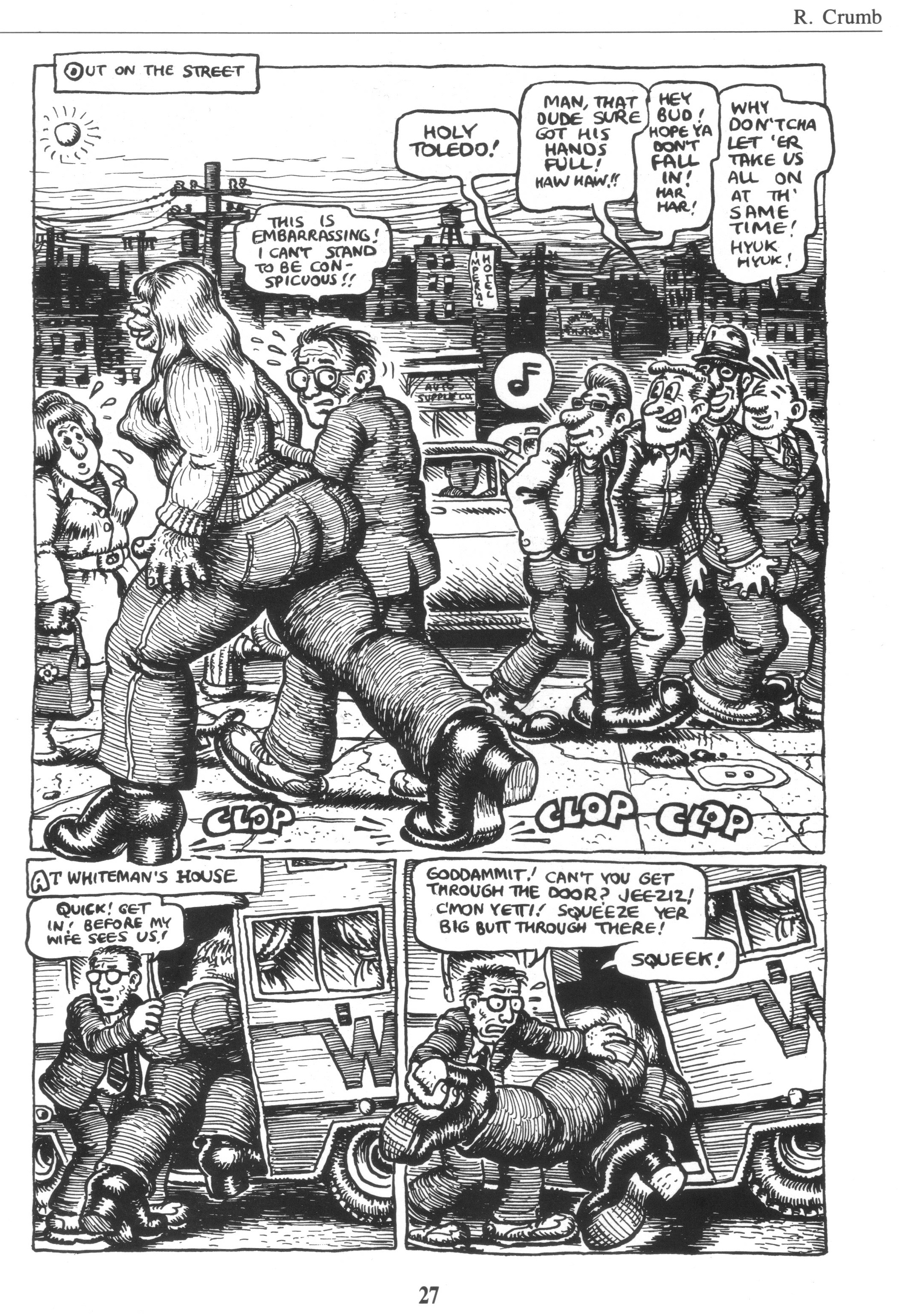 Read online The Complete Crumb Comics comic -  Issue # TPB 8 - 35