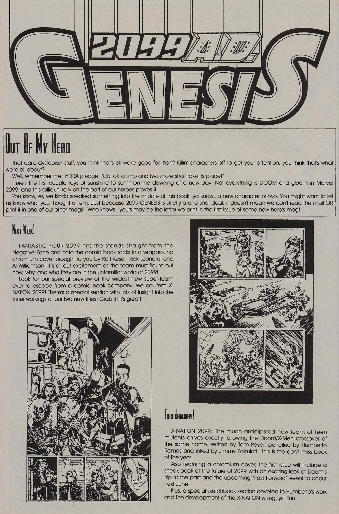 Read online 2099 A.D. Genesis comic -  Issue # Full - 41