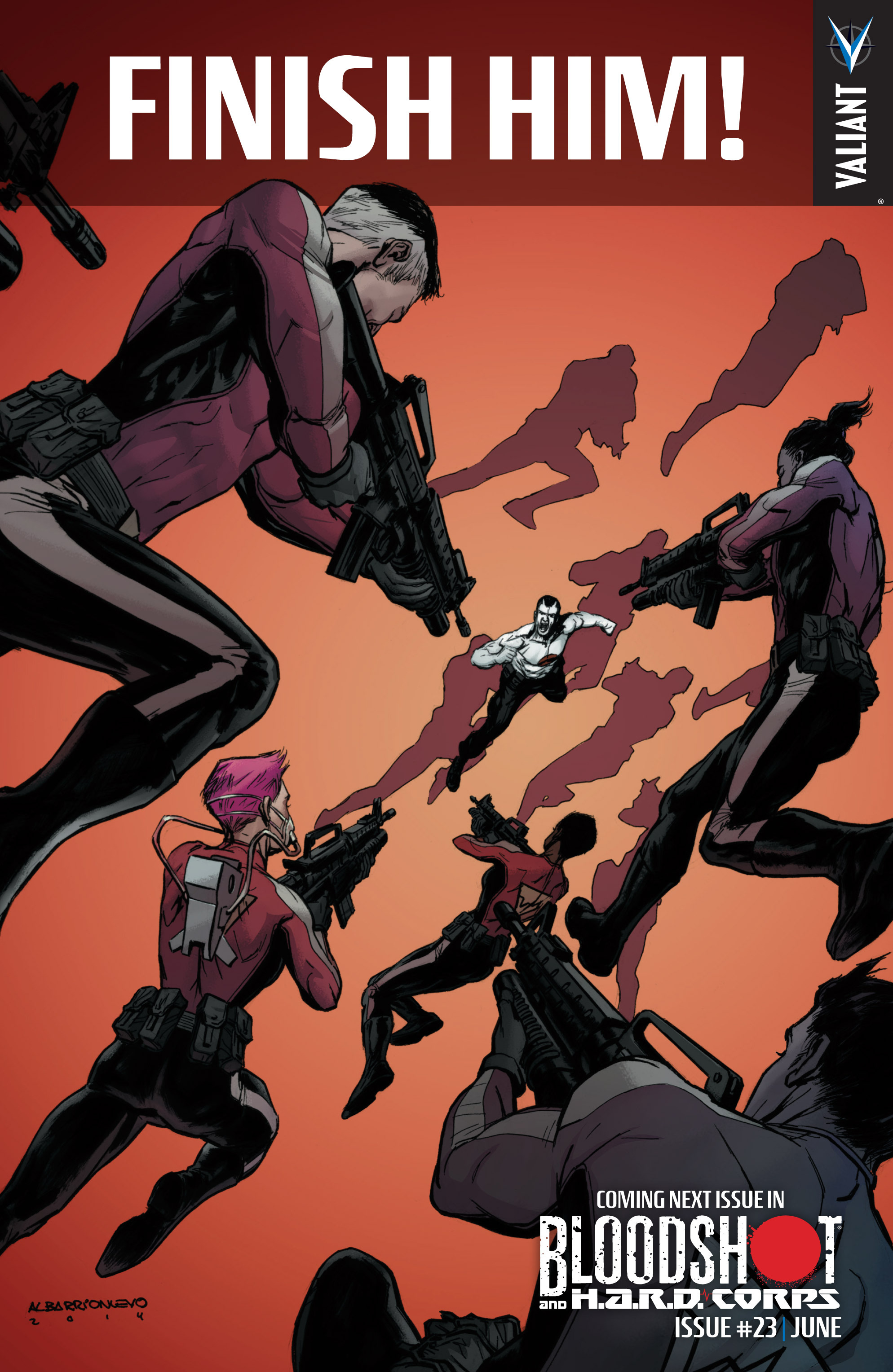 Read online Bloodshot and H.A.R.D.Corps comic -  Issue #22 - 25
