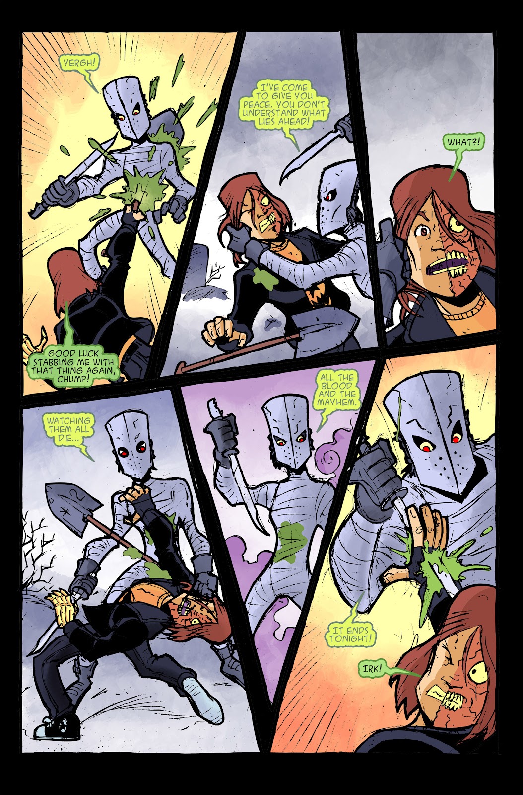 Hack/Slash vs. Halloween Man Special issue Full - Page 58