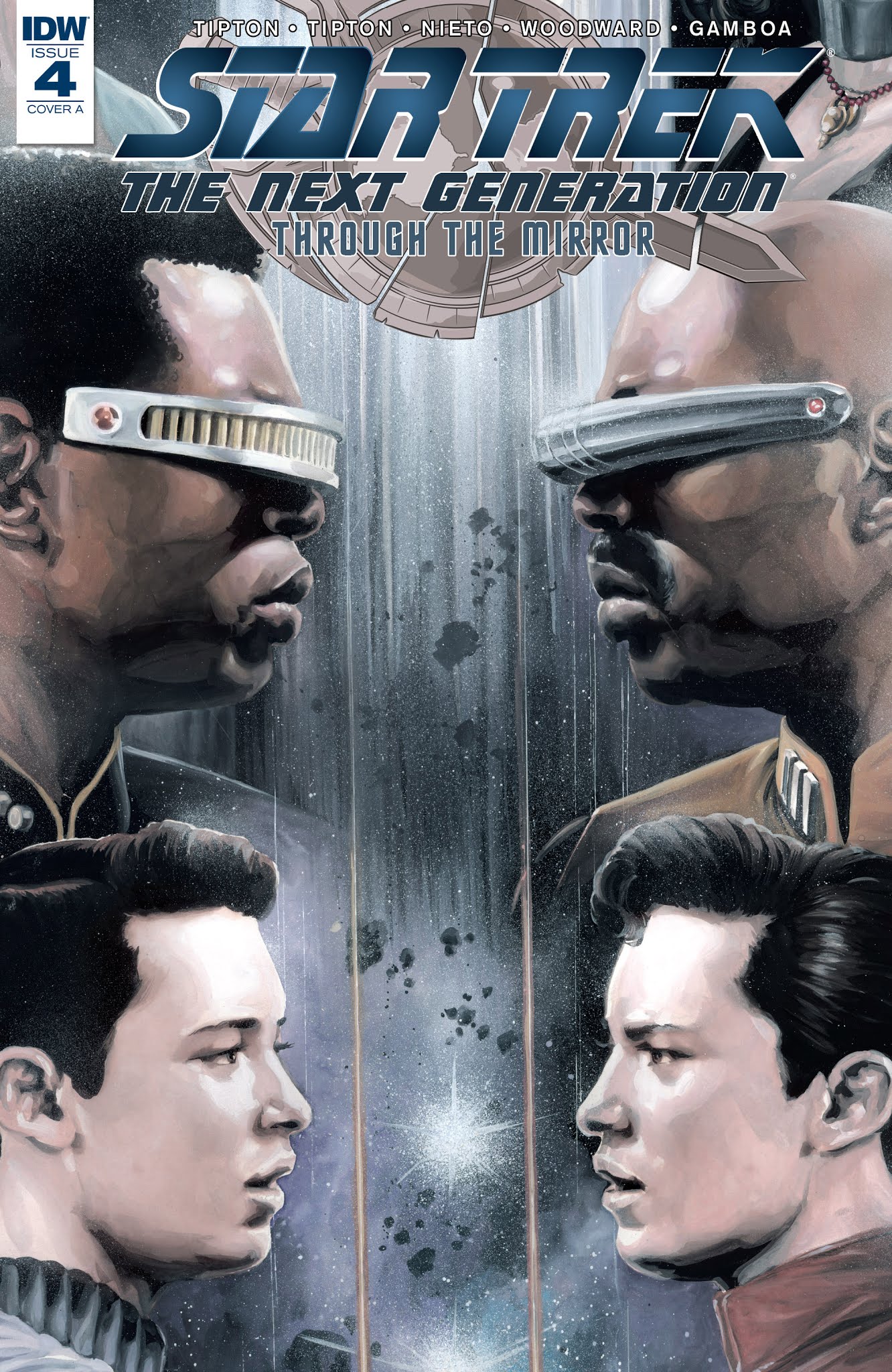 Read online Star Trek: The Next Generation: Through the Mirror comic -  Issue #4 - 1