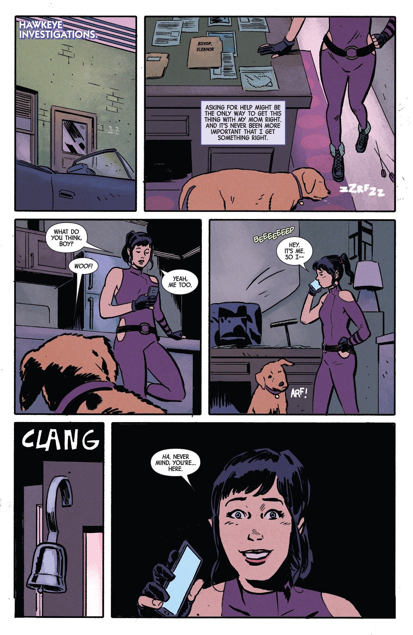 Read online Hawkeye (2016) comic -  Issue #12 - 18